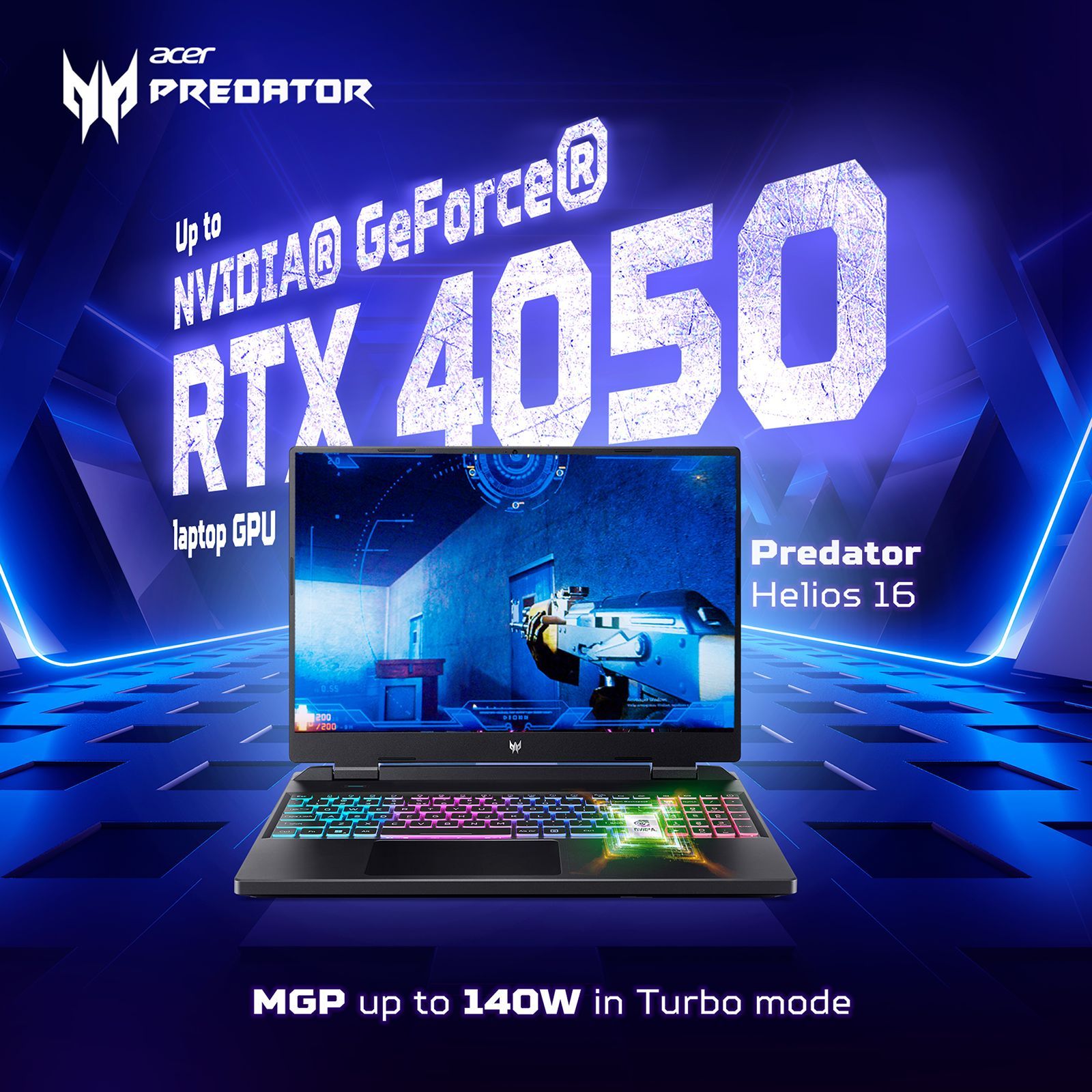 acer 16 Predator Neo Intel Core i5 13th Gen Gaming Laptop (16GB, 512GB SSD, Windows 11 Home, 6GB Graphics, 16 inch 165 Hz QHD LED Backlit Display, NVIDIA GeForce RTX 4050, Obsidian Black, 2.6 KG)_11