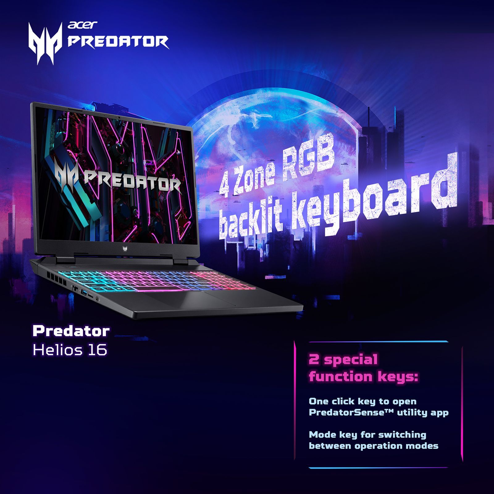 acer 16 Predator Neo Intel Core i5 13th Gen Gaming Laptop (16GB, 512GB SSD, Windows 11 Home, 6GB Graphics, 16 inch 165 Hz QHD LED Backlit Display, NVIDIA GeForce RTX 4050, Obsidian Black, 2.6 KG)_14
