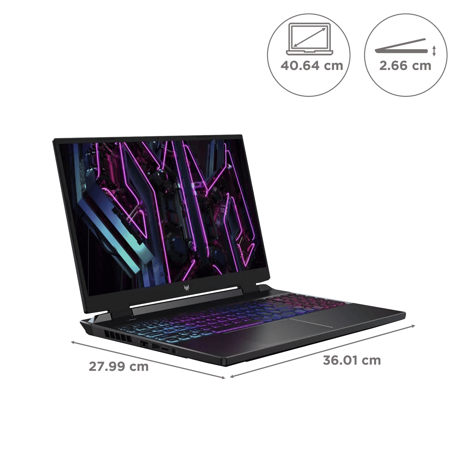acer 16 Predator Neo Intel Core i5 13th Gen Gaming Laptop (16GB, 512GB SSD, Windows 11 Home, 6GB Graphics, 16 inch 165 Hz QHD LED Backlit Display, NVIDIA GeForce RTX 4050, Obsidian Black, 2.6 KG)_2