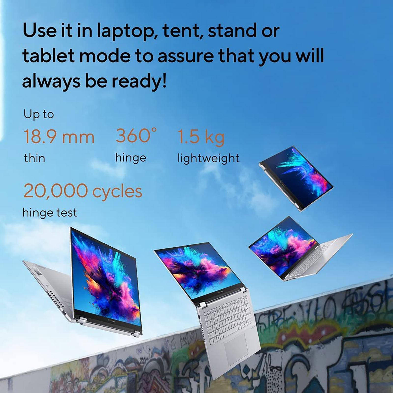 ASUS Vivobook S 14 Flip AMD Ryzen 7 Touchscreen Thin and Light Laptop (16GB, 512GB SSD, Windows 11 Home, 14 inch WUXGA FHD Plus Display, MS Office 2021, Cool Silver, 1.5 KG)_17