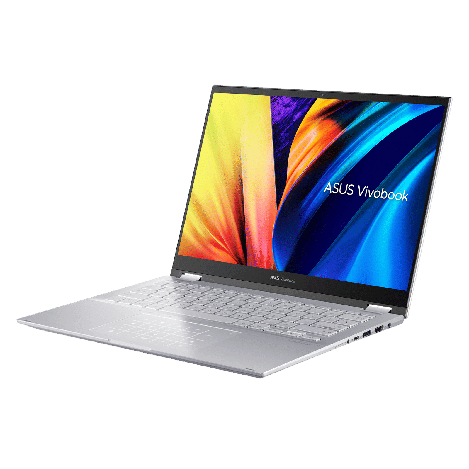ASUS Vivobook S 14 Flip AMD Ryzen 7 Touchscreen Thin and Light Laptop (16GB, 512GB SSD, Windows 11 Home, 14 inch WUXGA FHD Plus Display, MS Office 2021, Cool Silver, 1.5 KG)_4