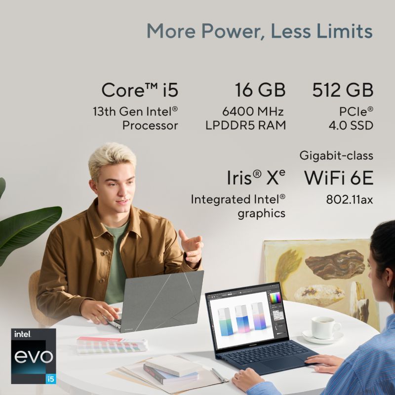 ASUS Zenbook S Intel Evo Core i5 13th Gen (13 inch, 16GB, 512GB, Windows 11, MS Office 2021, Intel Iris Xe Graphics, OLED Display, Basalt Grey, UX5304VA-NQ542WS)_15