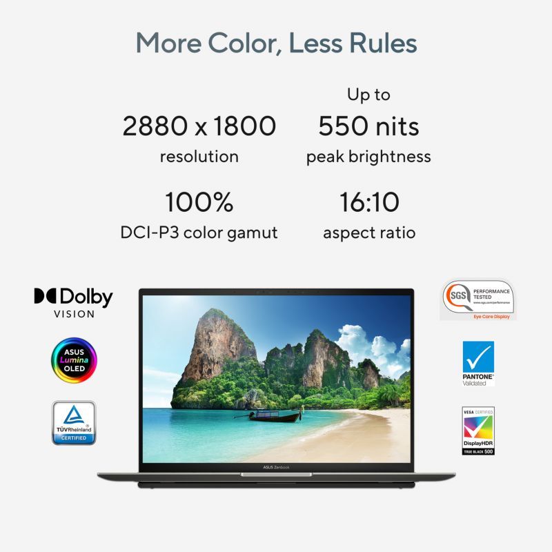 ASUS Zenbook S Intel Evo Core i5 13th Gen (13 inch, 16GB, 512GB, Windows 11, MS Office 2021, Intel Iris Xe Graphics, OLED Display, Basalt Grey, UX5304VA-NQ542WS)_16