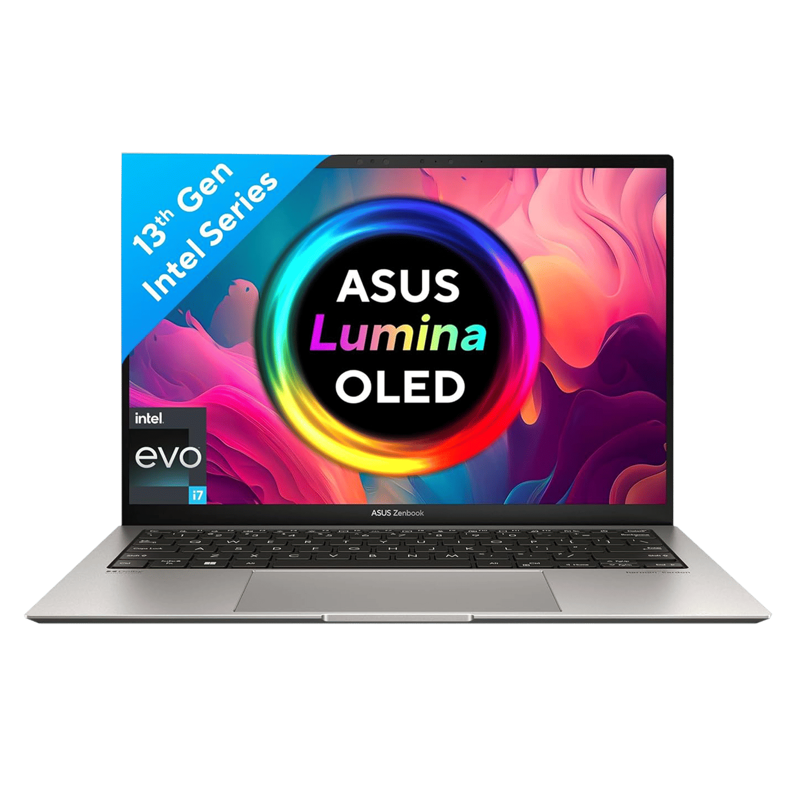 ASUS Zenbook S 13 Intel Core i7 13th Gen (13 inch, 16GB, 1TB, Windows 11, MS Office 2021, Intel Iris Xe Graphics, OLED Display, Basalt Grey, UX5304VA-NQ742WS)_1