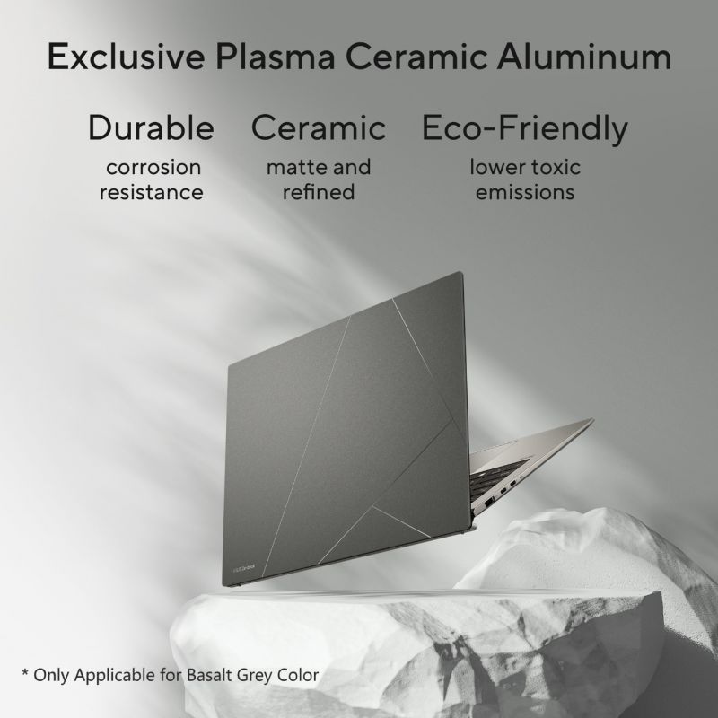 ASUS Zenbook S 13 Intel Core i7 13th Gen (13 inch, 16GB, 1TB, Windows 11, MS Office 2021, Intel Iris Xe Graphics, OLED Display, Basalt Grey, UX5304VA-NQ742WS)_14