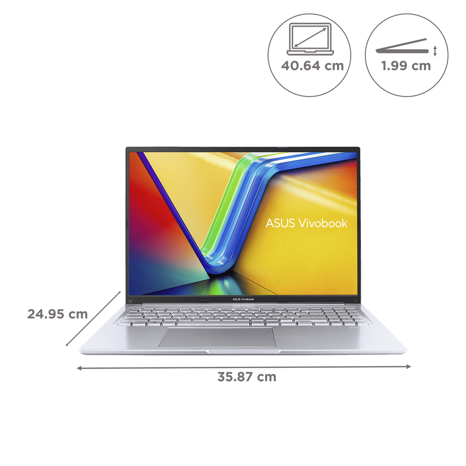 ASUS Vivobook 16 Intel Core i5 13th Gen Thin and Light Laptop (16GB, 512GB SSD, Windows 11 Home, 16 inch WUXGA IPS Display, MS Office 2021, Cool Silver, 1.88 KG) ASUS Vivobook 16 Intel Core i5 13th Gen Thin and Light Laptop (16GB, 512GB SSD, Windows 11 Home, 16 inch WUXGA IPS Display, MS Office 2021, Cool Silver, 1.88 KG)_2