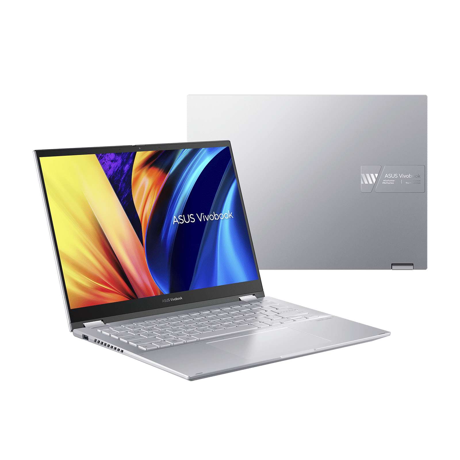 ASUS Vivobook S 14 Flip Intel Core i5 13th Gen Touchscreen Thin and Light Laptop (16GB, 512GB SSD, Windows 11 Home, 14 inch LED Backlight Display, MS Office 2021, Cool Silver, 1.5 KG)_4