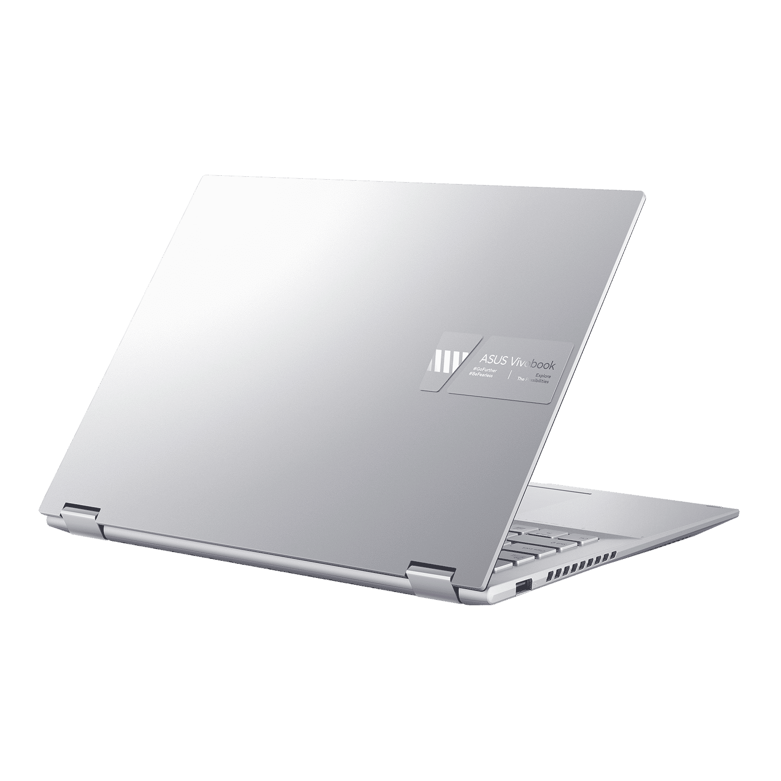 ASUS Vivobook S 14 Flip Intel Core i5 13th Gen Touchscreen Thin and Light Laptop (16GB, 512GB SSD, Windows 11 Home, 14 inch LED Backlight Display, MS Office 2021, Cool Silver, 1.5 KG)_7