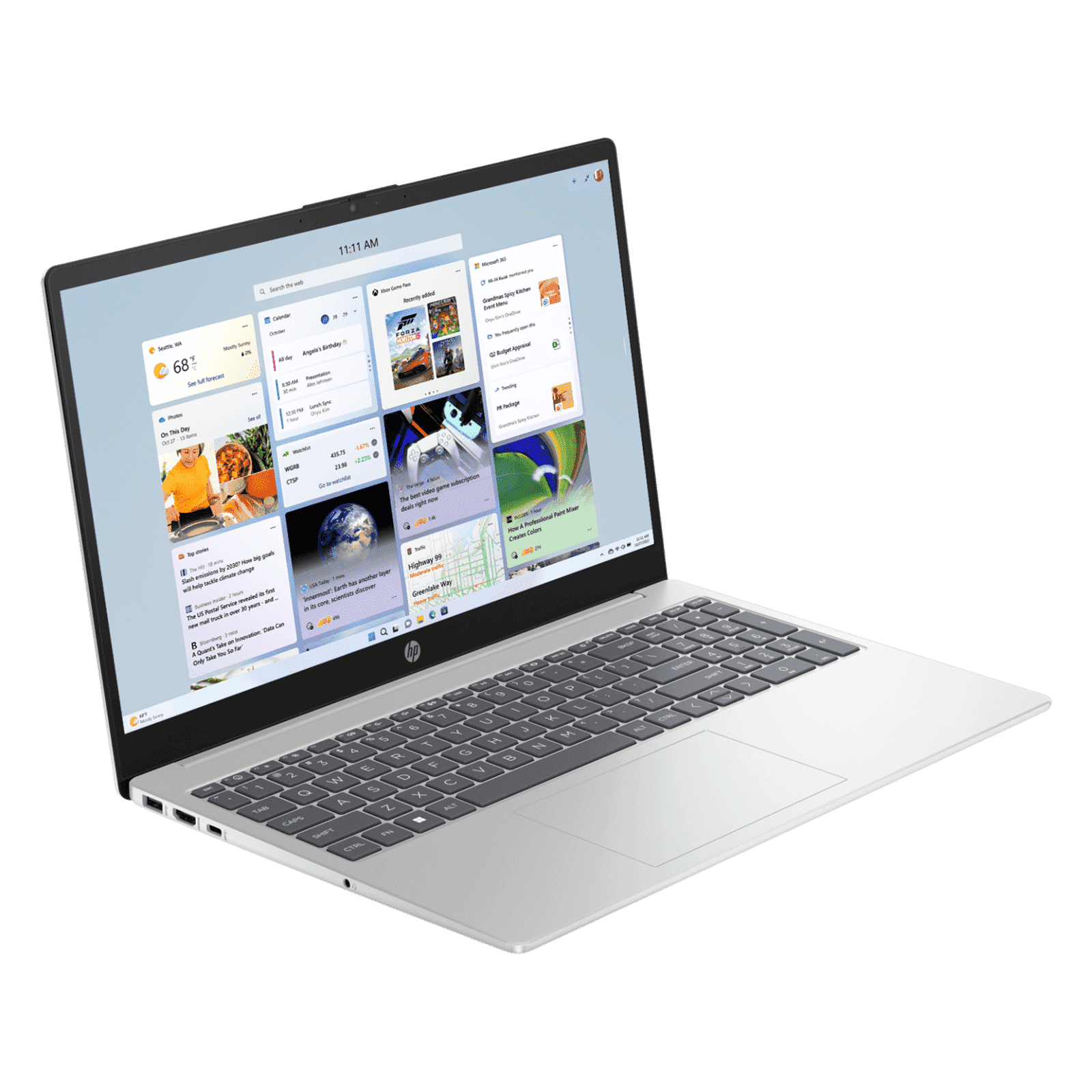 HP 15-fc0026AU AMD Ryen 3 Thin and Light Laptop (8GB, 512GB SSD, Windows 11 Home, 15.6 inch FHD Display, MS Office 2021, Natural Silver, 1.75 KG) HP 15-fc0026AU AMD Ryen 3 Thin and Light Laptop (8GB, 512GB SSD, Windows 11 Home, 15.6 inch FHD Display, MS Office 2021, Natural Silver, 1.75 KG)_7