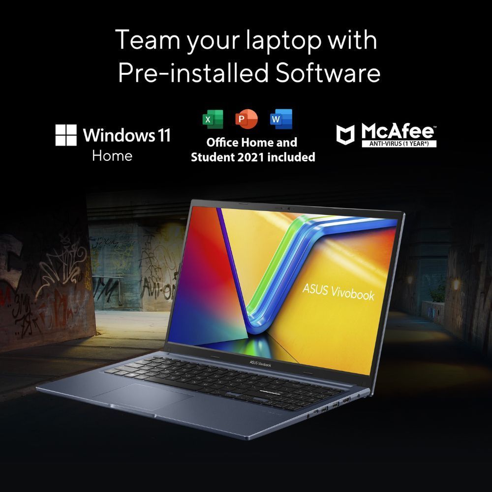 ASUS Vivobook 15 X1502ZA-EJ532WS Intel Core i5 12th Gen Thin and Light Laptop (8GB, 512GB SSD, Windows 11 Home, 15.6 inch Full HD LED-Backlit Display, MS Office 2021, Quiet Blue, 1.7 KG)_17