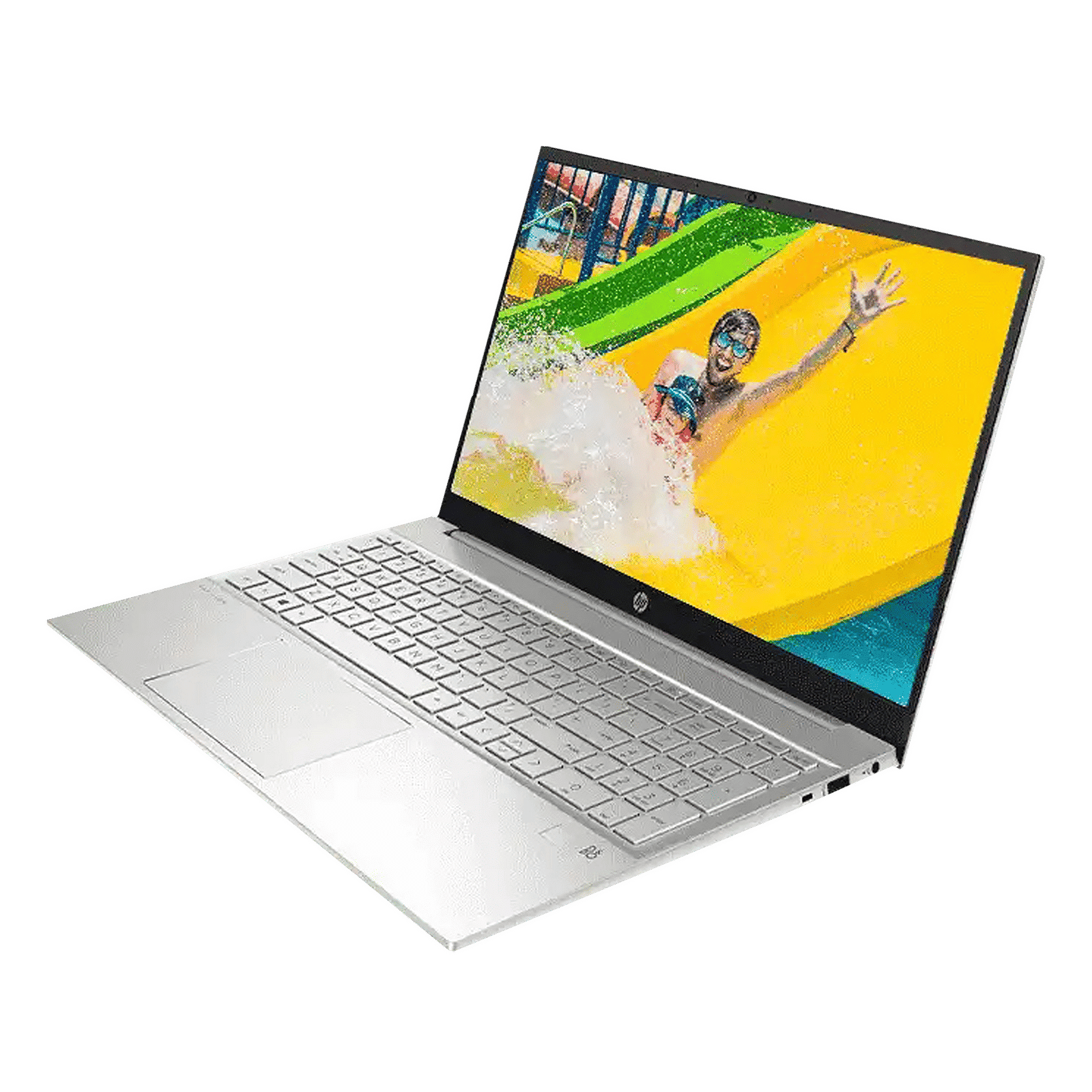 HP Pavilion 15-eh2050AU AMD Ryzen 5 (15 inch, 8GB, 512GB, Windows 11, MS Office 2021, AMD Radeon Graphics, Full HD Display, Natural Silver, 7Z1H8PA)_4