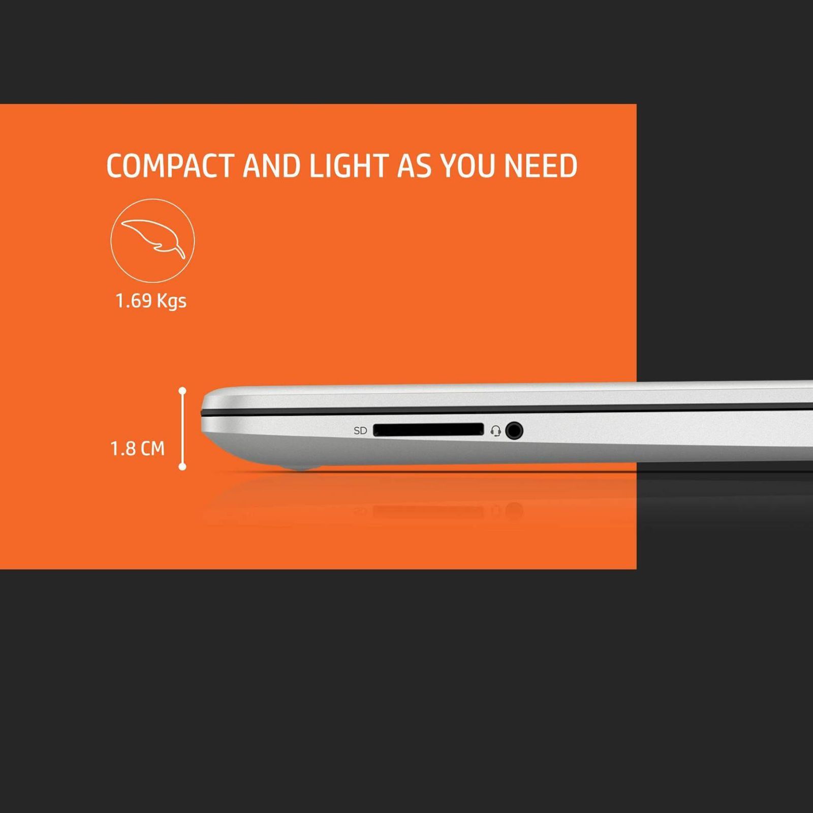 HP 15s- eq2213AU AMD Ryzen 3 (15 inch, 8GB, 512GB, Windows 11, MS Office 2021, AMD Radeon Graphics, LED Display, Natural Silver, 7G6H2PA)_12