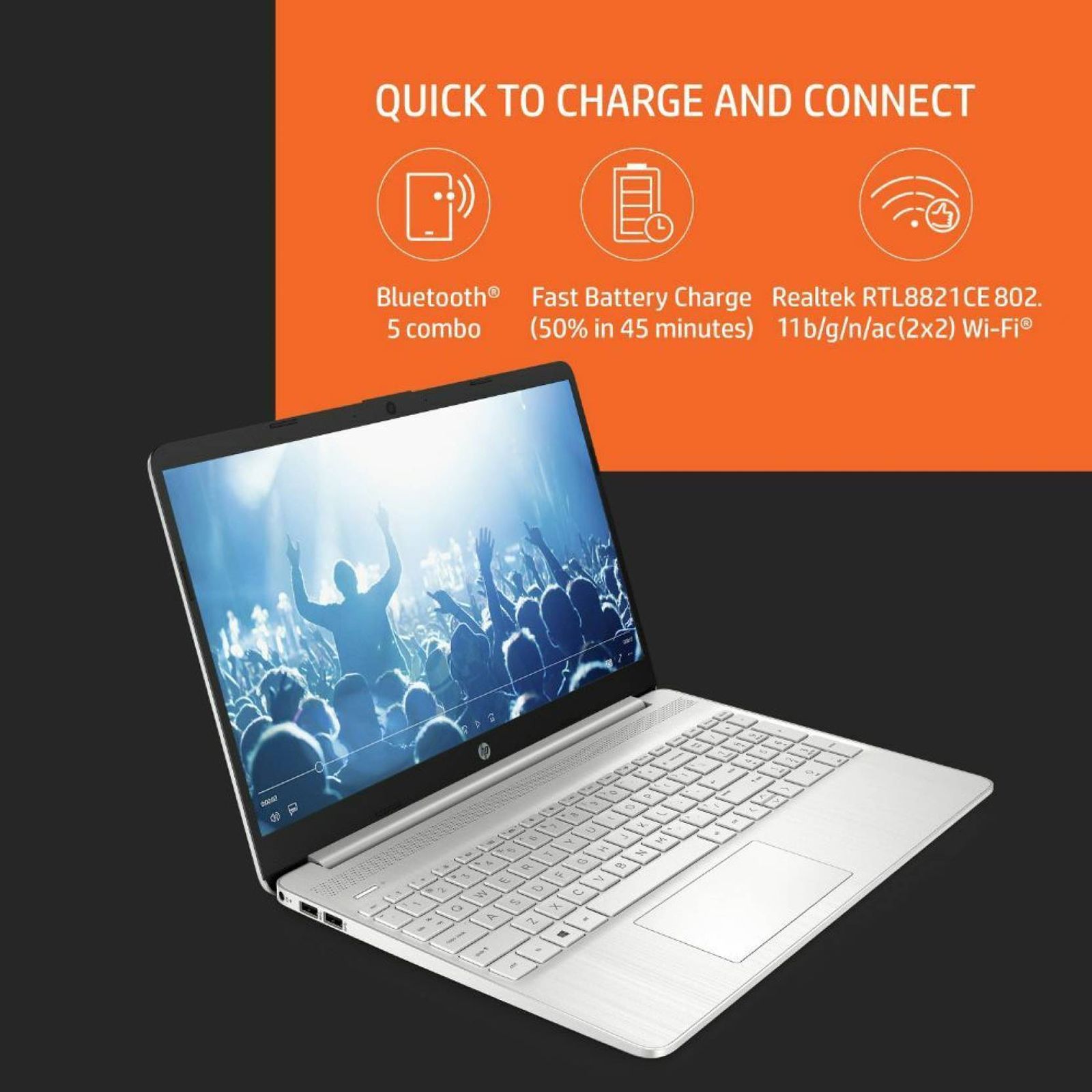 HP 15s- eq2213AU AMD Ryzen 3 (15 inch, 8GB, 512GB, Windows 11, MS Office 2021, AMD Radeon Graphics, LED Display, Natural Silver, 7G6H2PA)_13
