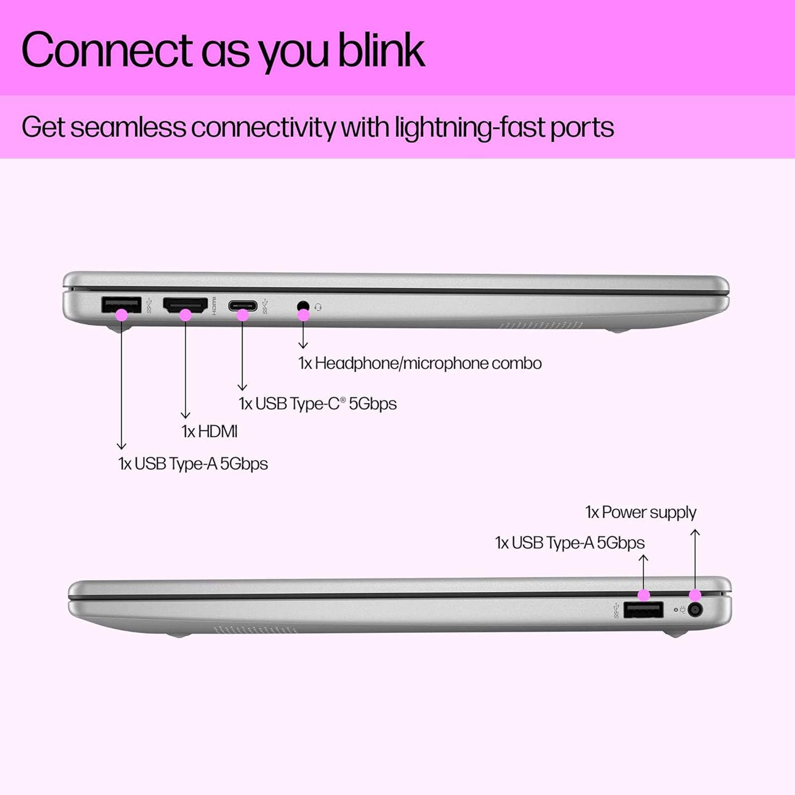 HP Pavilion 14-Ep0068TU Intel Core i3 (14 inch, 8GB, 512GB, Windows 11, MS Office 2021, Intel UHD Graphics, Full HD IPS Display, Natural Silver, 80D23PA) HP Pavilion 14-Ep0068TU Intel Core i3 (14 inch, 8GB, 512GB, Windows 11, MS Office 2021, Intel UHD Graphics, Full HD IPS Display, Natural Silver, 80D23PA)_7