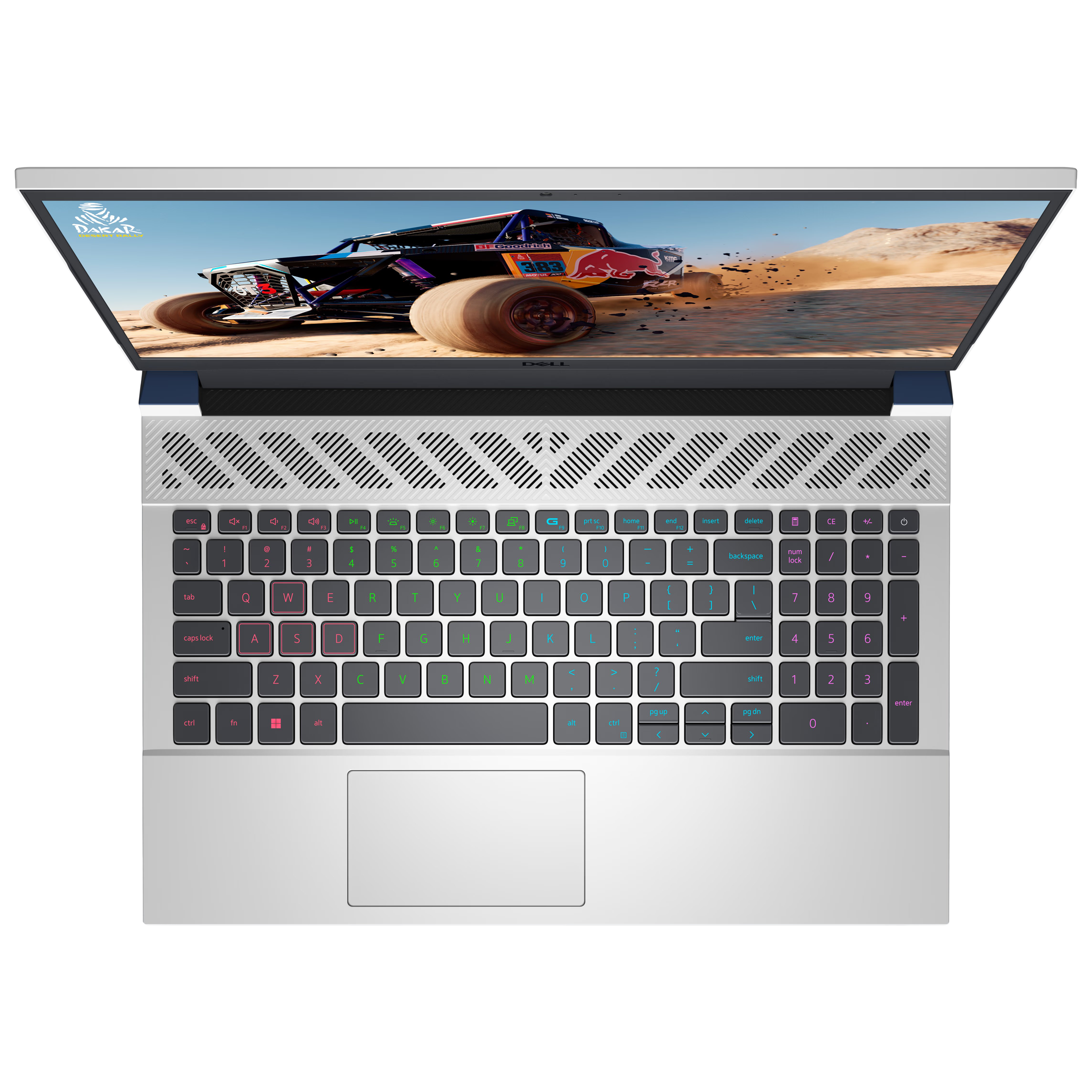 DELL G15-5530 Intel Core i7 13th Gen (15.6 inch, 16GB, 512GB, Windows 11, MS Office 2021, NVIDIA GeForce RTX 4060, FHD Display, Quantum White with Deep Space Blue Thermal Shelf, GN55303W0CP001ORW1)_6