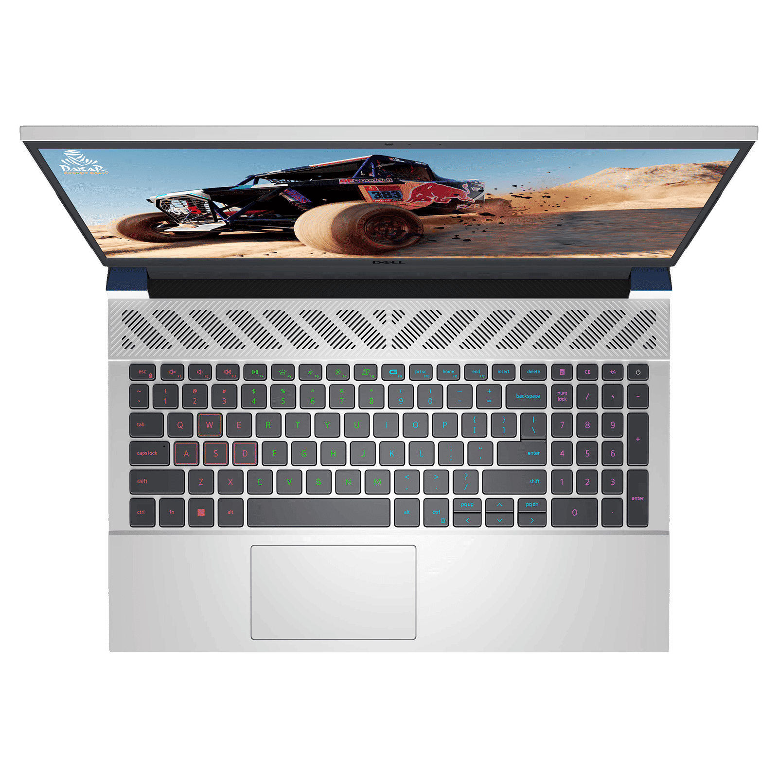 DELL G15 5530 Intel Core i7 13th Gen Notebook Laptop (16GB, 512GB SSD, Windows 11 Home, 6GB Graphics, 15.6 inch Full HD LED-Backlit Display, MS Office 2021, Quantum White with Deep Space Blue Thermal Shelf, 2.97 KG)_6