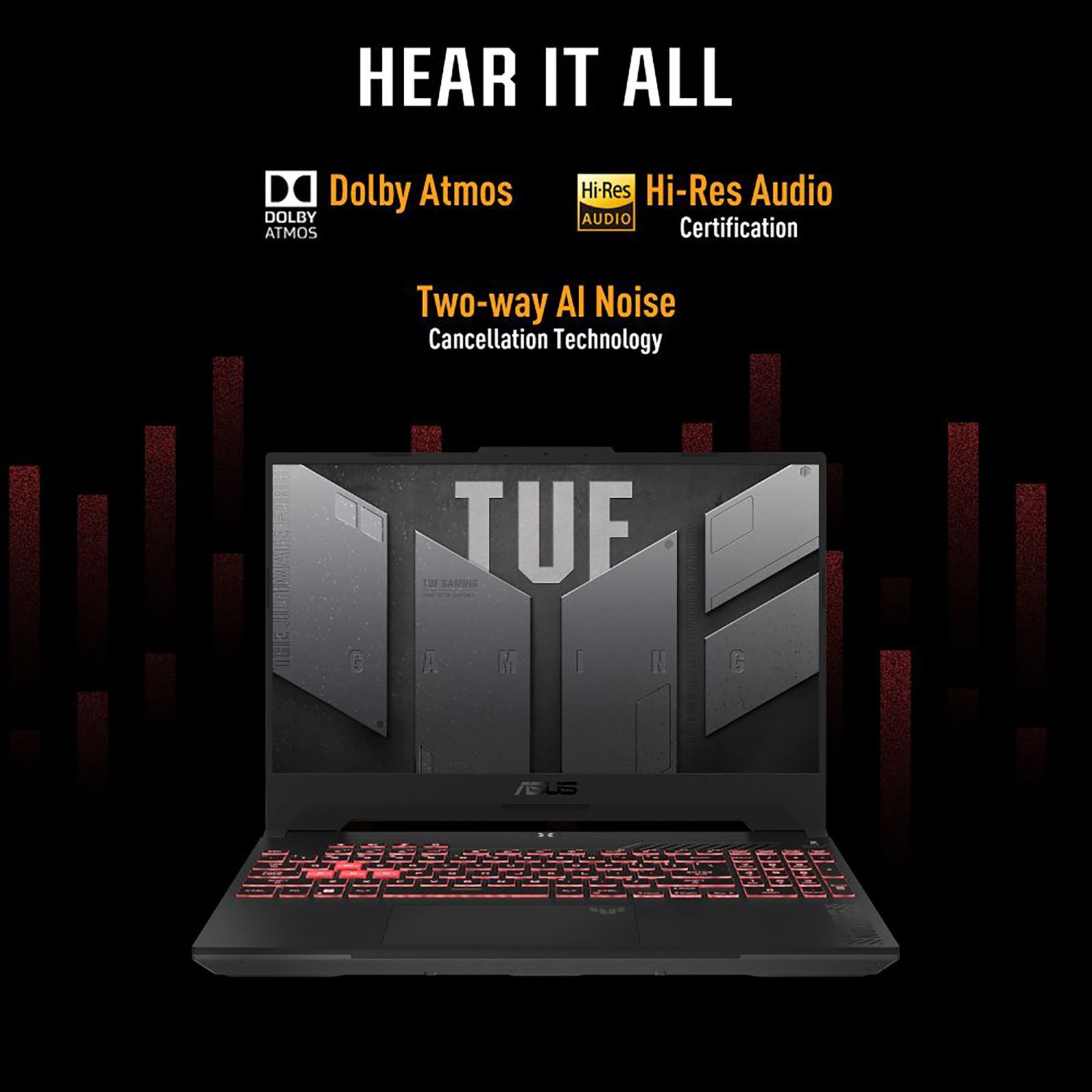 ASUS TUF FX507VU-LP083WS Gaming Intel Core i7 13th Gen (15.6 inch, 16GB, 512GB, Windows 11 Home, MS Office 2021, NVIDIA GeForce RTX 4050, Full HD IPS Display, Mecha Gray, 90NR0CJ7-M004N0)_18