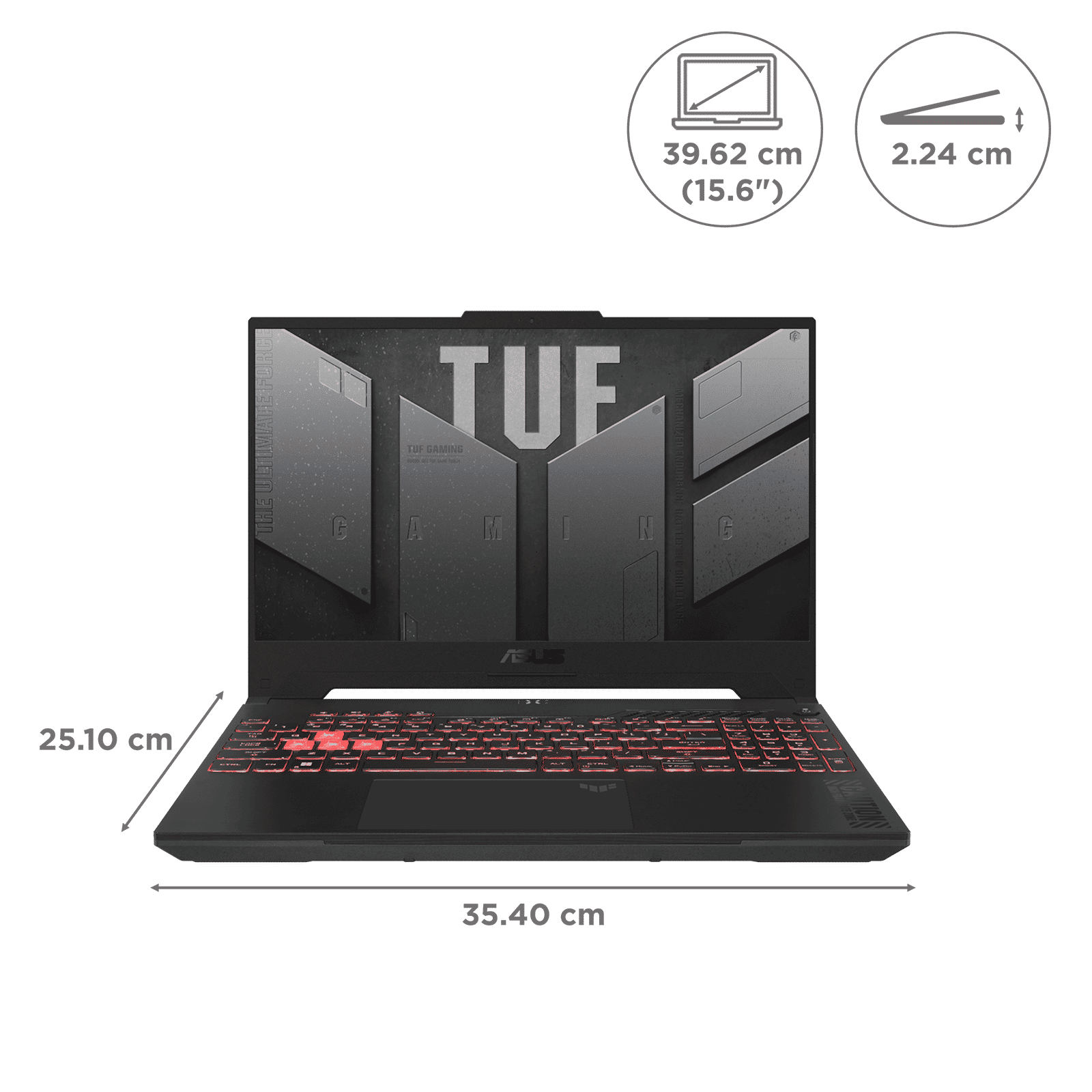 ASUS TUF Gaming FA577XU-LP041WS AMD Ryzen 9 Gaming Laptop (16GB, 1TB SSD, Windows 11 Home, 15.6 inch FHD IPS Display, MS Office 2021, Jaeger Gray, Kg)_2