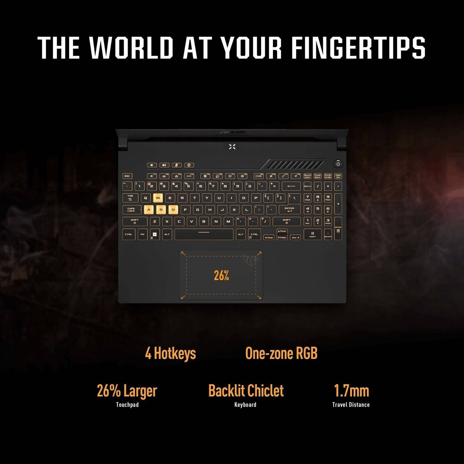 ASUS TUF Gaming F15 FX507ZV-LP094W Intel Core i7 12th Gen Gaming Laptop (16GB, 512GB SSD, Windows 11 Home, 8GB GDDR6,15.6 inch FHD IPS Display, Mecha Gray, 2.2Kg)_14