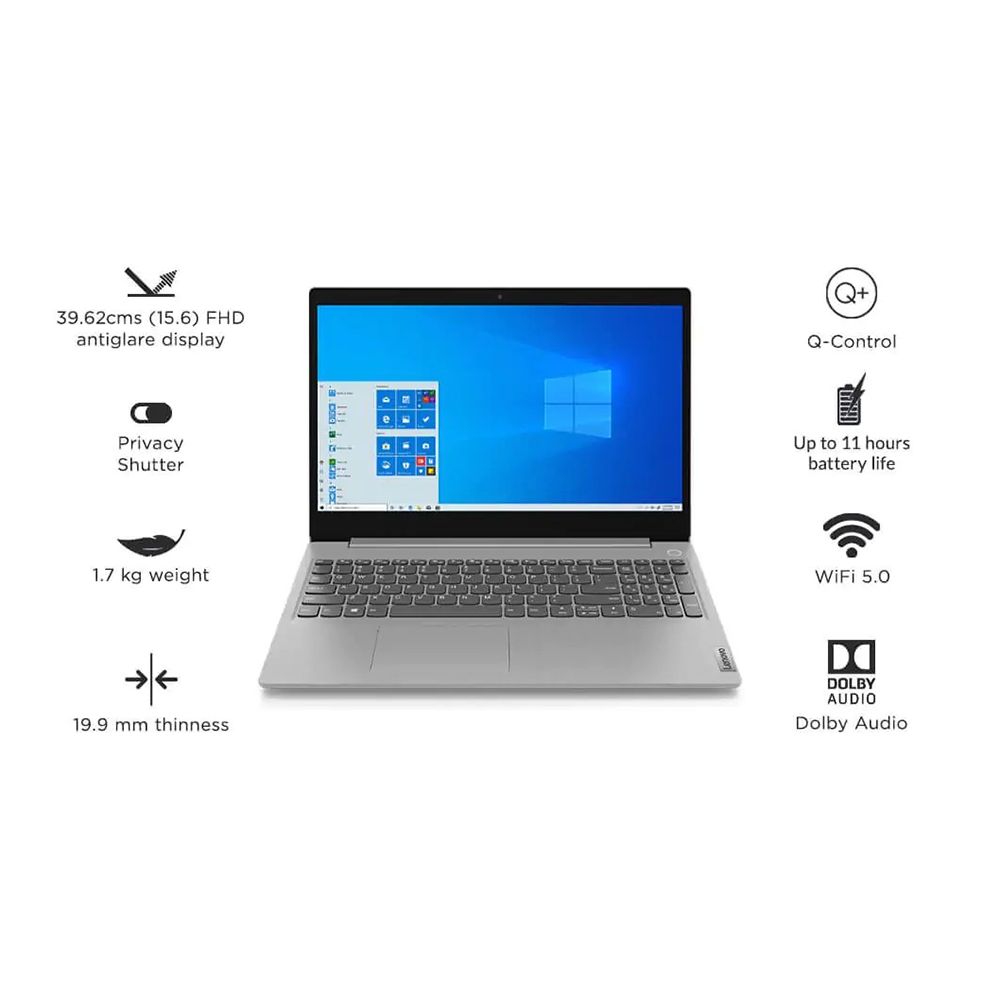 Lenovo IdeaPad 3 15ITL05 Intel Core i3 11th Gen (15.6 inch, 8GB, 512GB, Windows 11 Home, MS Office 2021, Intel UHD, Full HD Display, Platinum Grey, 81X800N2IN)_10