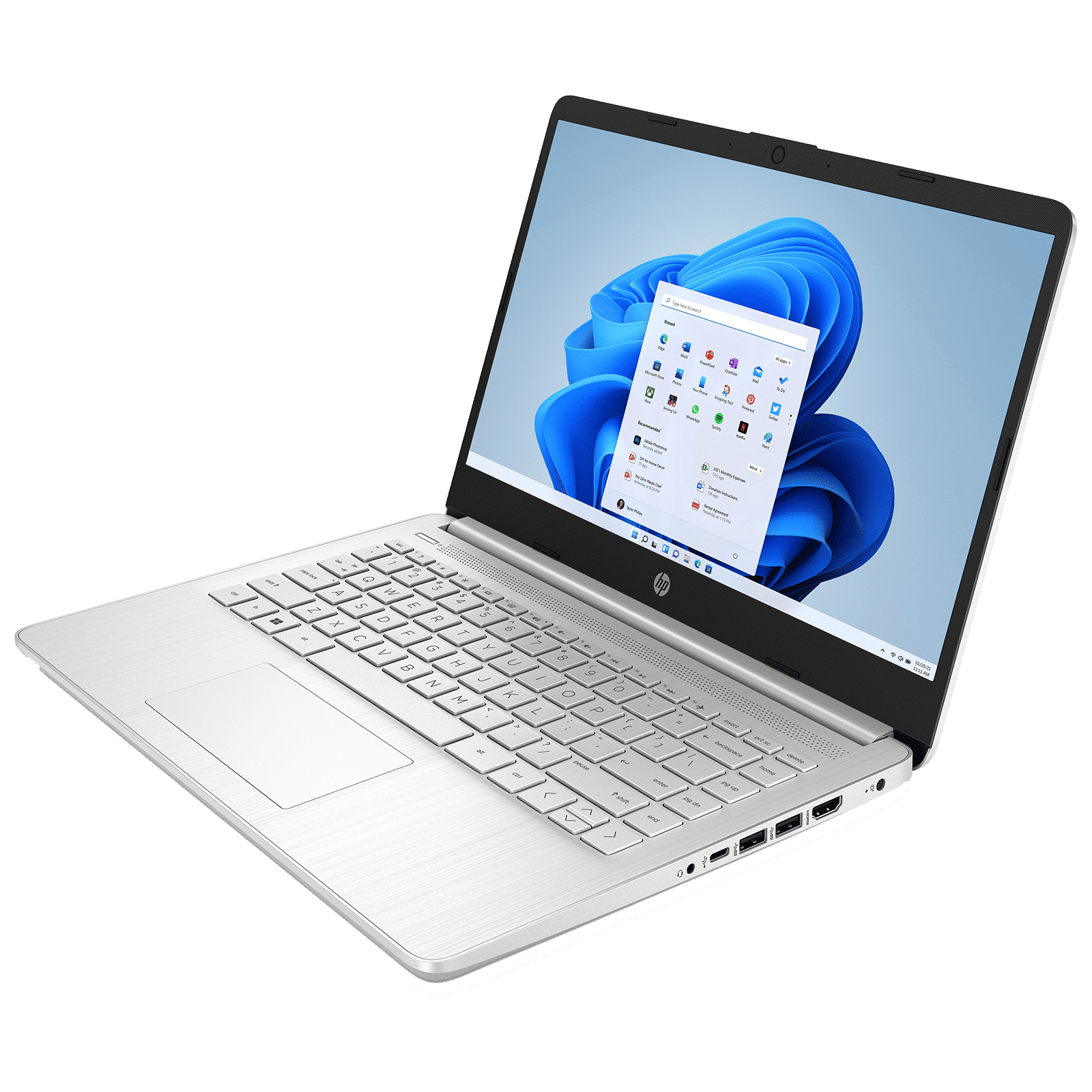 HP 14s-dr3003TU Intel Pentium Silver (14 inch, 8GB, 512GB, Windows 11 Home, MS Office 2021, Intel UHD Graphics, HD Display, Natural Silver, 832T7PA)_4