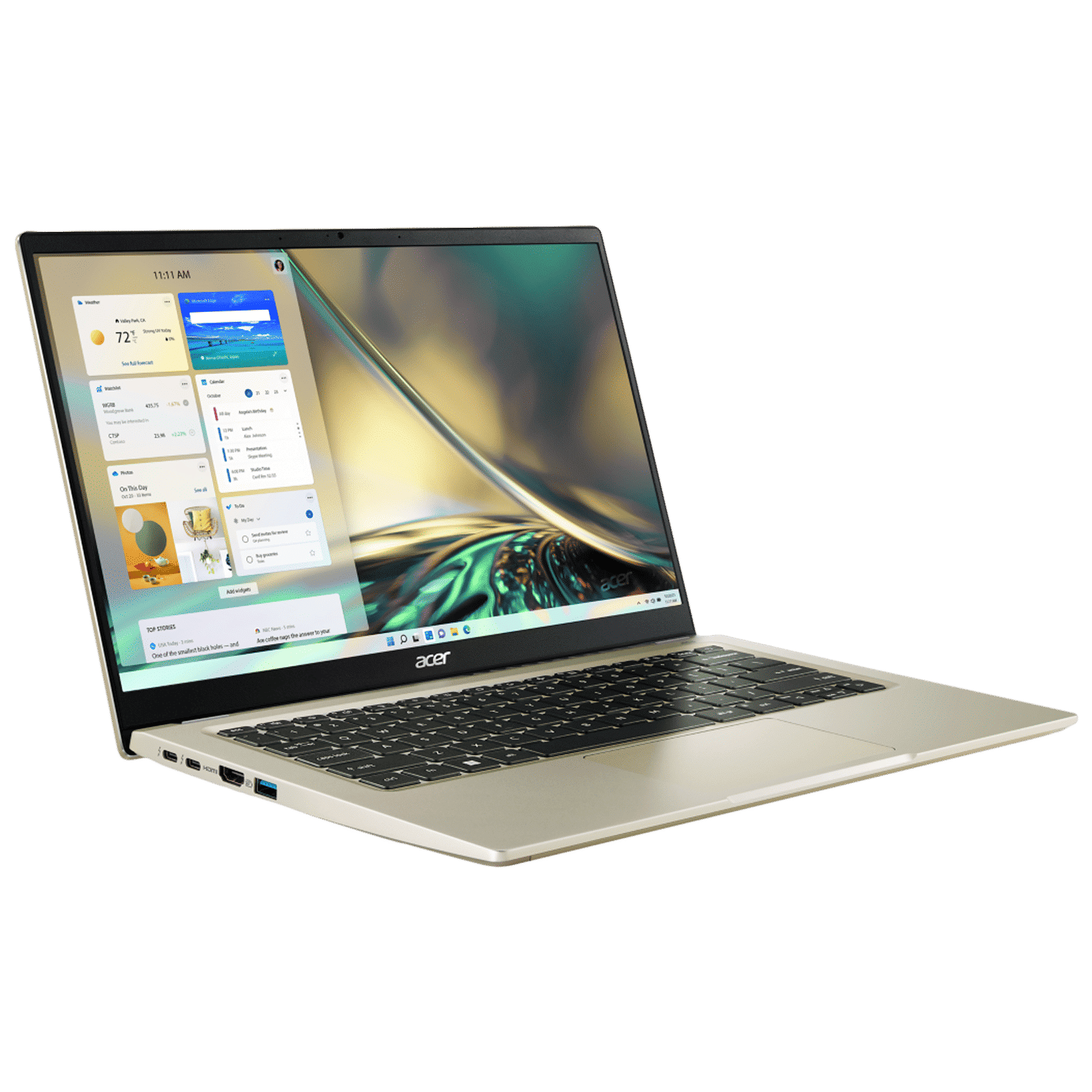 acer Swift 3 Intel Core i5 12th Gen (14 inch, 16GB, 512GB, Windows 11 Home, MS Office 2021, Intel Iris Xe, QHD IPS Display, Abyssal Black, NX.K7JSI.001)_2
