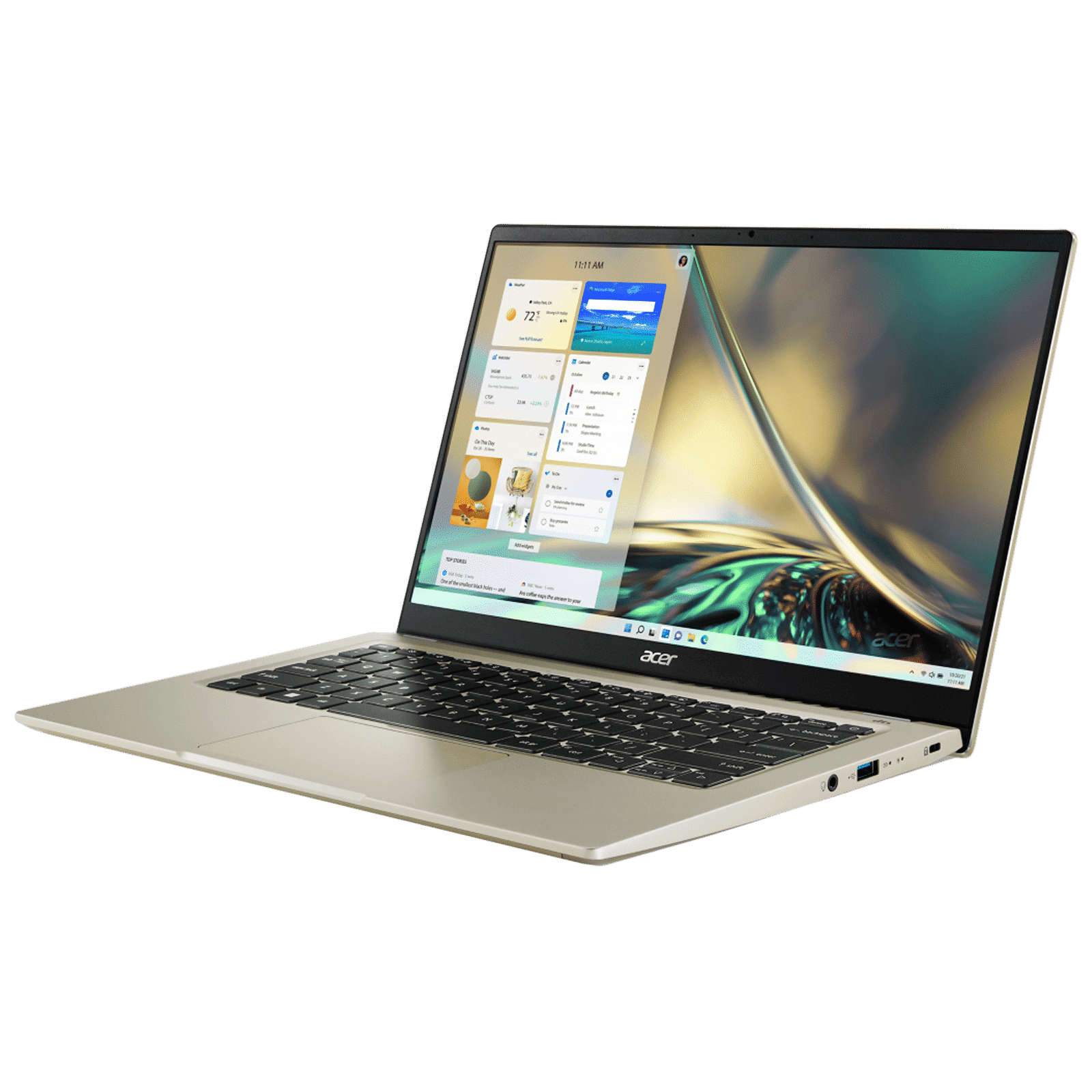 acer Swift 3 Intel Core i5 12th Gen (14 inch, 16GB, 512GB, Windows 11 Home, MS Office 2021, Intel Iris Xe, QHD IPS Display, Abyssal Black, NX.K7JSI.001)_3