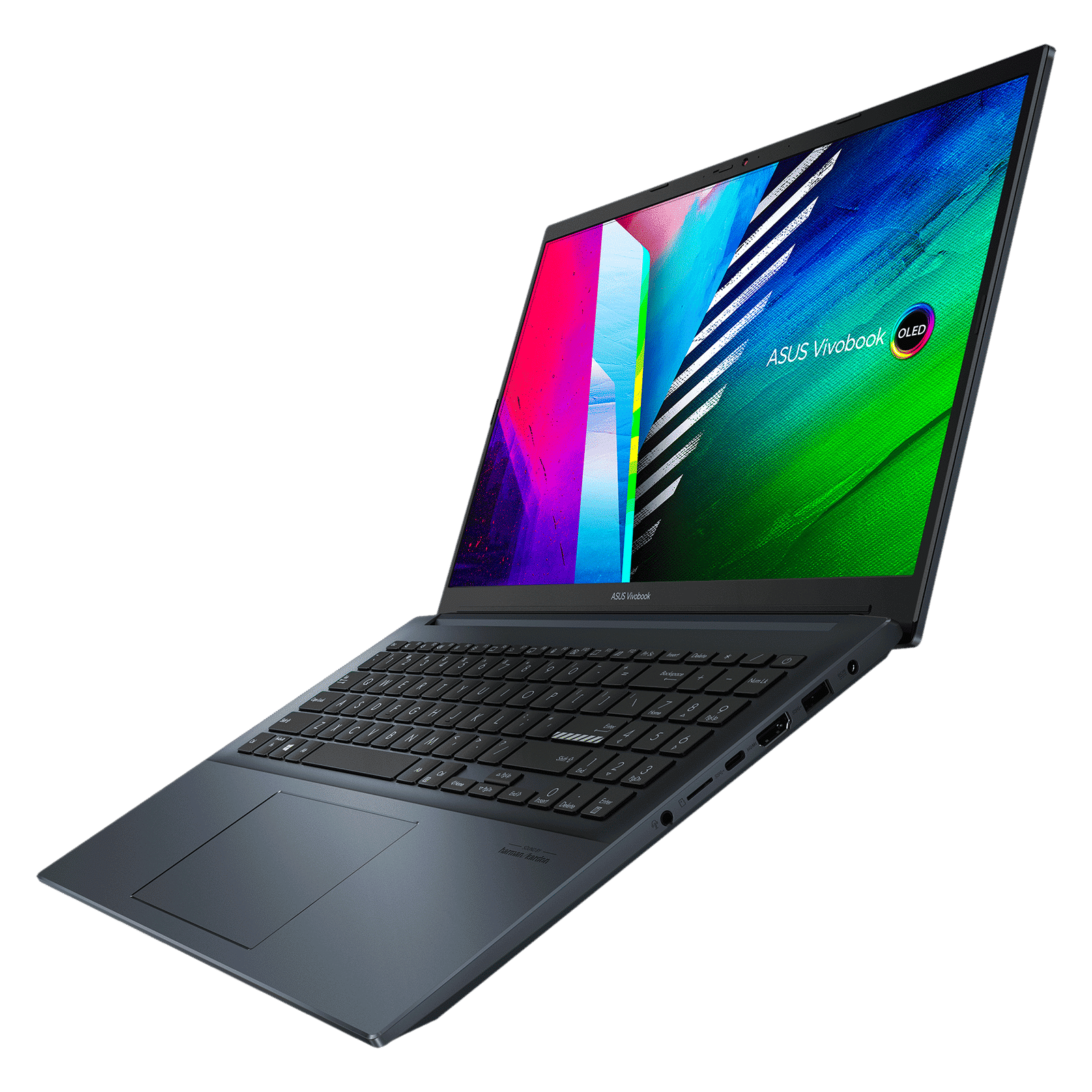 ASUS Vivobook Pro 15 AMD Ryzen 5 Thin and Light Laptop (16GB, 512GB SSD, Windows 11 Home, 4GB Graphics, 15.6 inch FHD OLED Display, MS Office 2021, Quiet Blue, 1.65 KG)_9