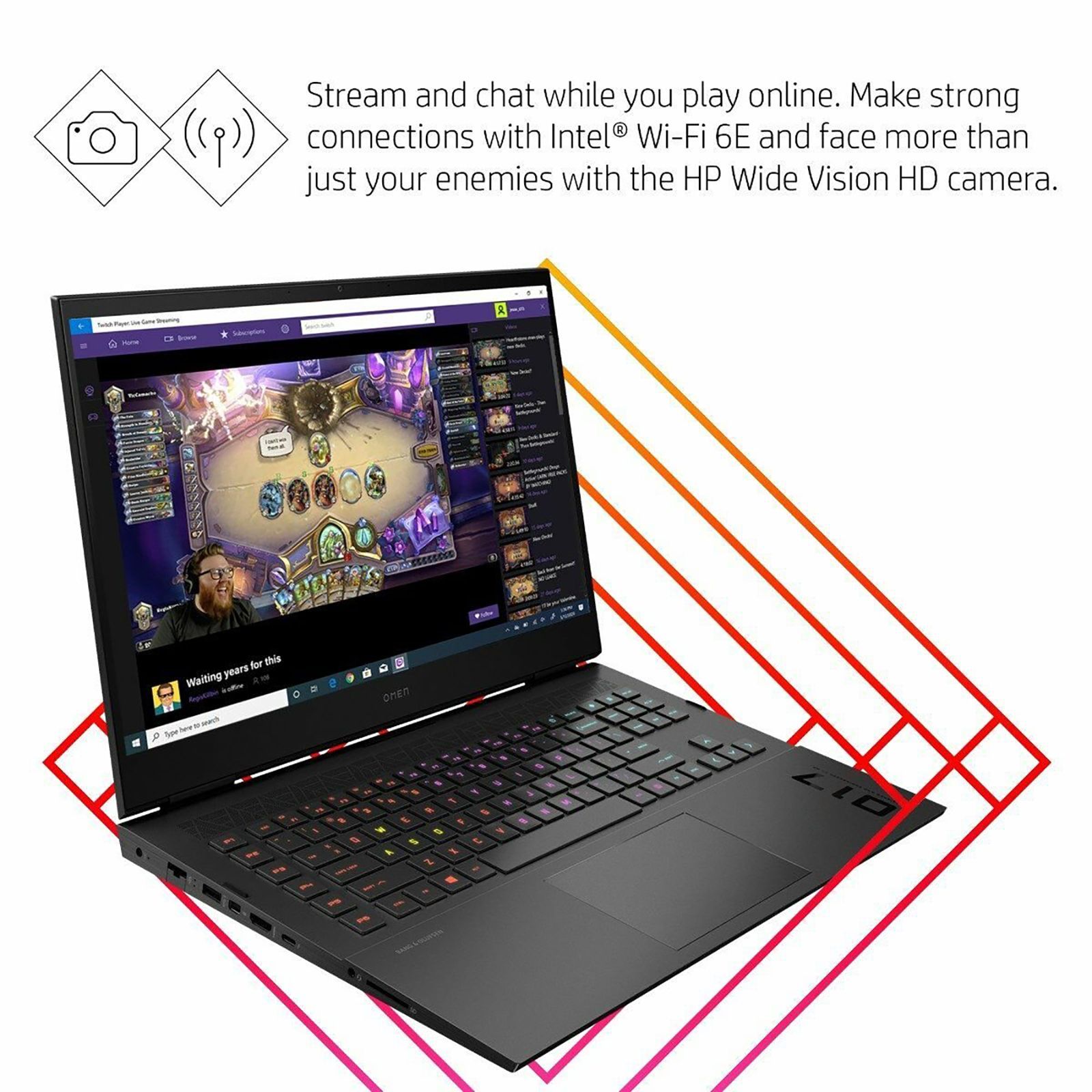 HP OMEN Intel Core i9 13th Gen (17.3 inch, 32GB, 1TB, Windows 11 Home, MS Office 2021, NVIDIA GeForce RTX 4080, QHD IPS Display, Shadow Black, 7K4J9PA)_6