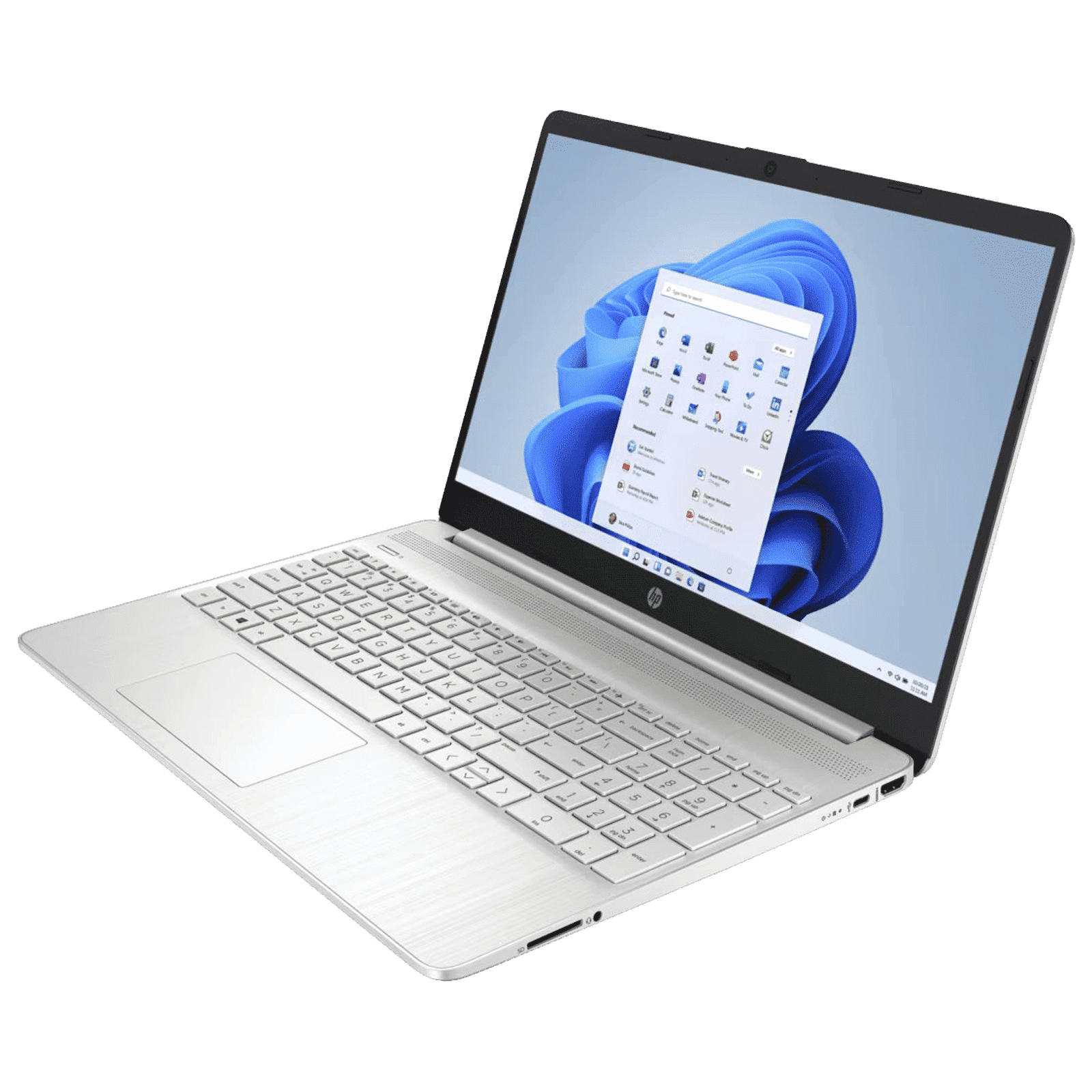 HP 15s-fr4001TU Intel Core i5 11th Gen (15.6 inch, 16GB, 512GB, Windows 11 Home, MS Office 2021, Intel Iris X, Full HD Display, Natural Silver, 7J3Z3PA)_3