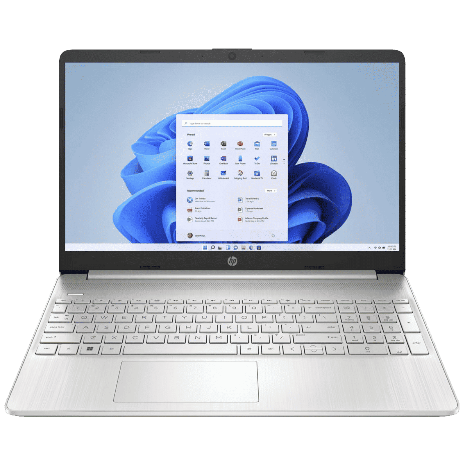 HP 15s-fr4001TU Intel Core i5 11th Gen (15.6 inch, 16GB, 512GB, Windows 11 Home, MS Office 2021, Intel Iris X, Full HD Display, Natural Silver, 7J3Z3PA)_1