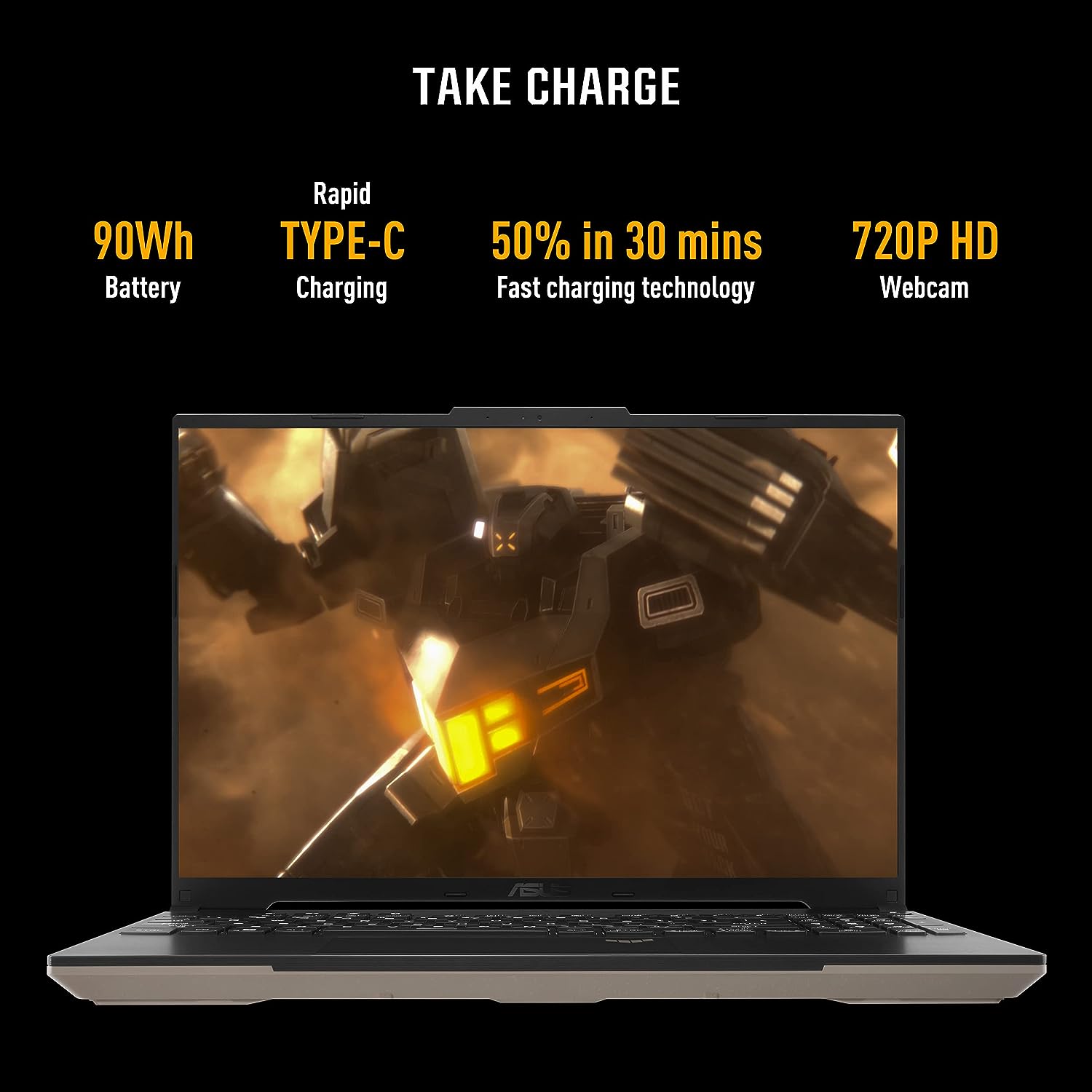 ASUS TUF Gaming A16 FA617XS-N3026WS AMD Ryzen 9 7th Gen Gaming Laptop (16GB, 1TB SSD, Windows 11 Home, 8GB GDDR6, 16 inch FHD Plus IPS Display, MS Office 2021, Sandstorm, 2.2Kg)_11