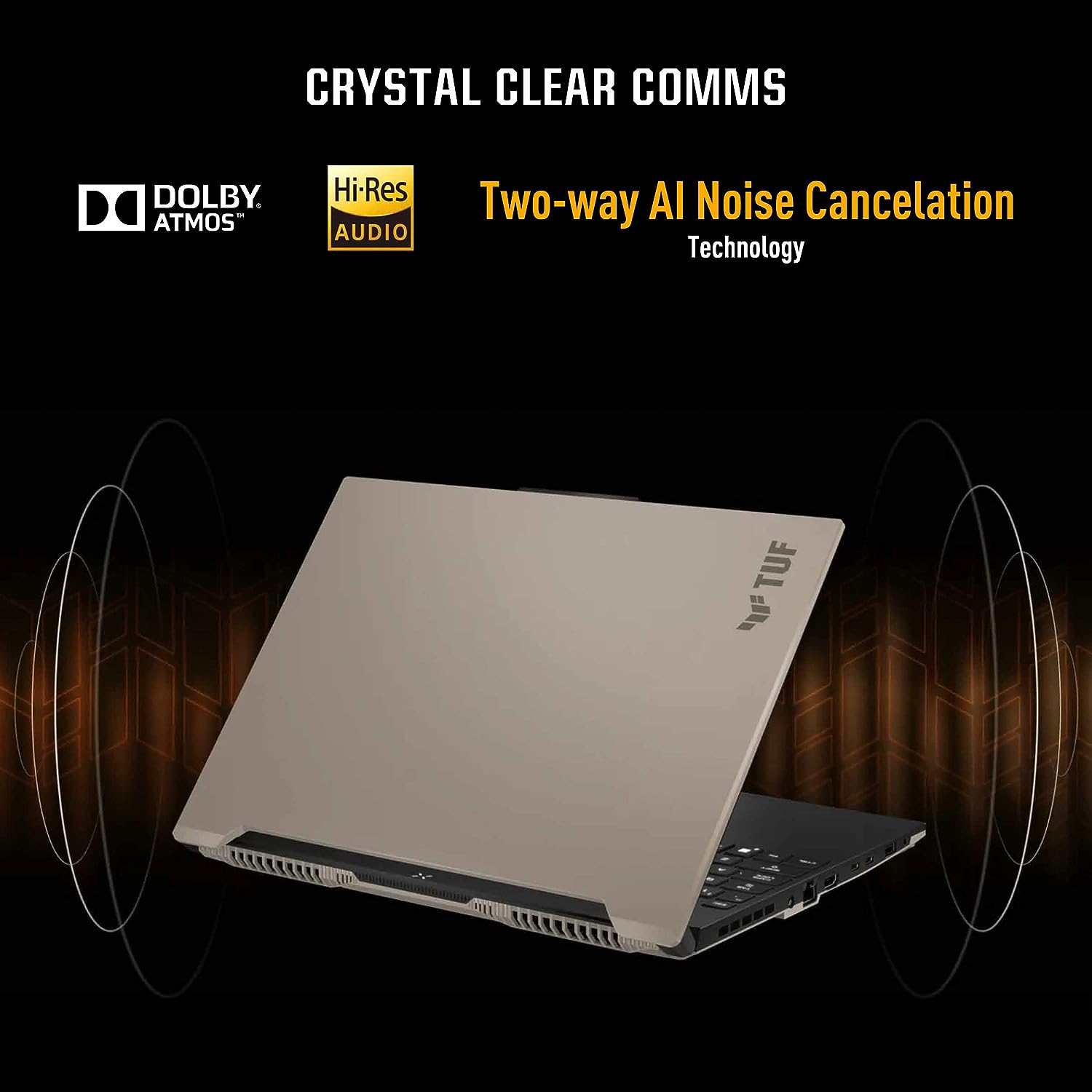 ASUS TUF Gaming A16 FA617XS-N3026WS AMD Ryzen 9 7th Gen Gaming Laptop (16GB, 1TB SSD, Windows 11 Home, 8GB GDDR6, 16 inch FHD Plus IPS Display, MS Office 2021, Sandstorm, 2.2Kg)_8