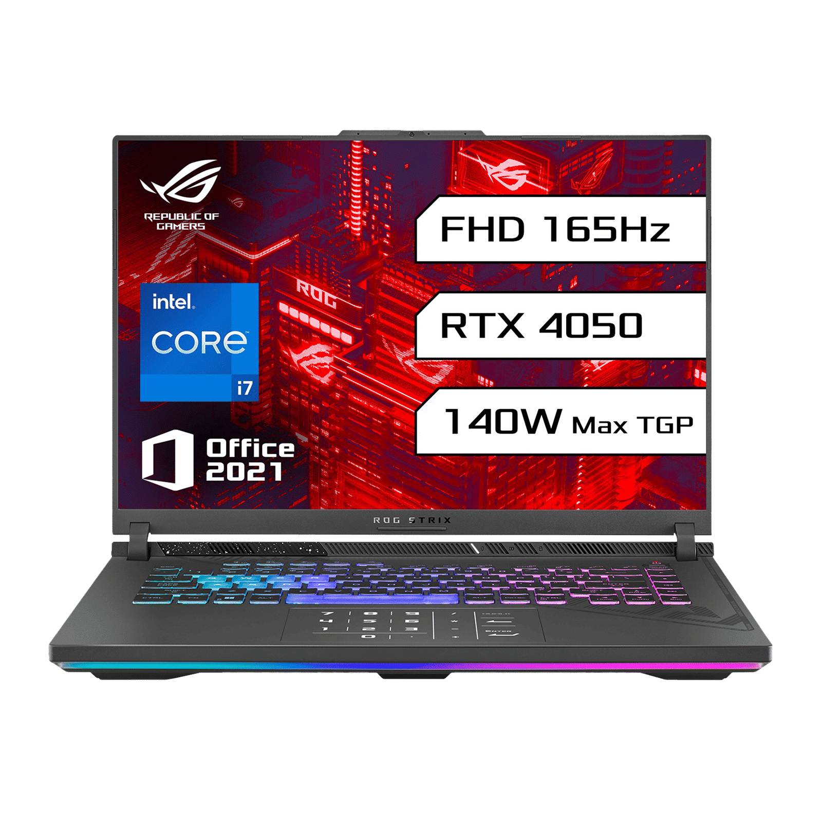 ASUS ROG Strix G16 G614JU-N3201WS Intel Core i7 13th Gen (16 inch, 16GB, 1TB, Windows 11 Home, MS Office 2021, NVIDIA GeForce RTX 4050, FHD Plus IPS Display, Volt Green, 90NR0CC2-M00B90) ASUS ROG Strix G16 G614JU-N3201WS Intel Core i7 13th Gen (16 inch, 16GB, 1TB, Windows 11 Home, MS Office 2021, NVIDIA GeForce RTX 4050, FHD Plus IPS Display, Volt Green, 90NR0CC2-M00B90)_1