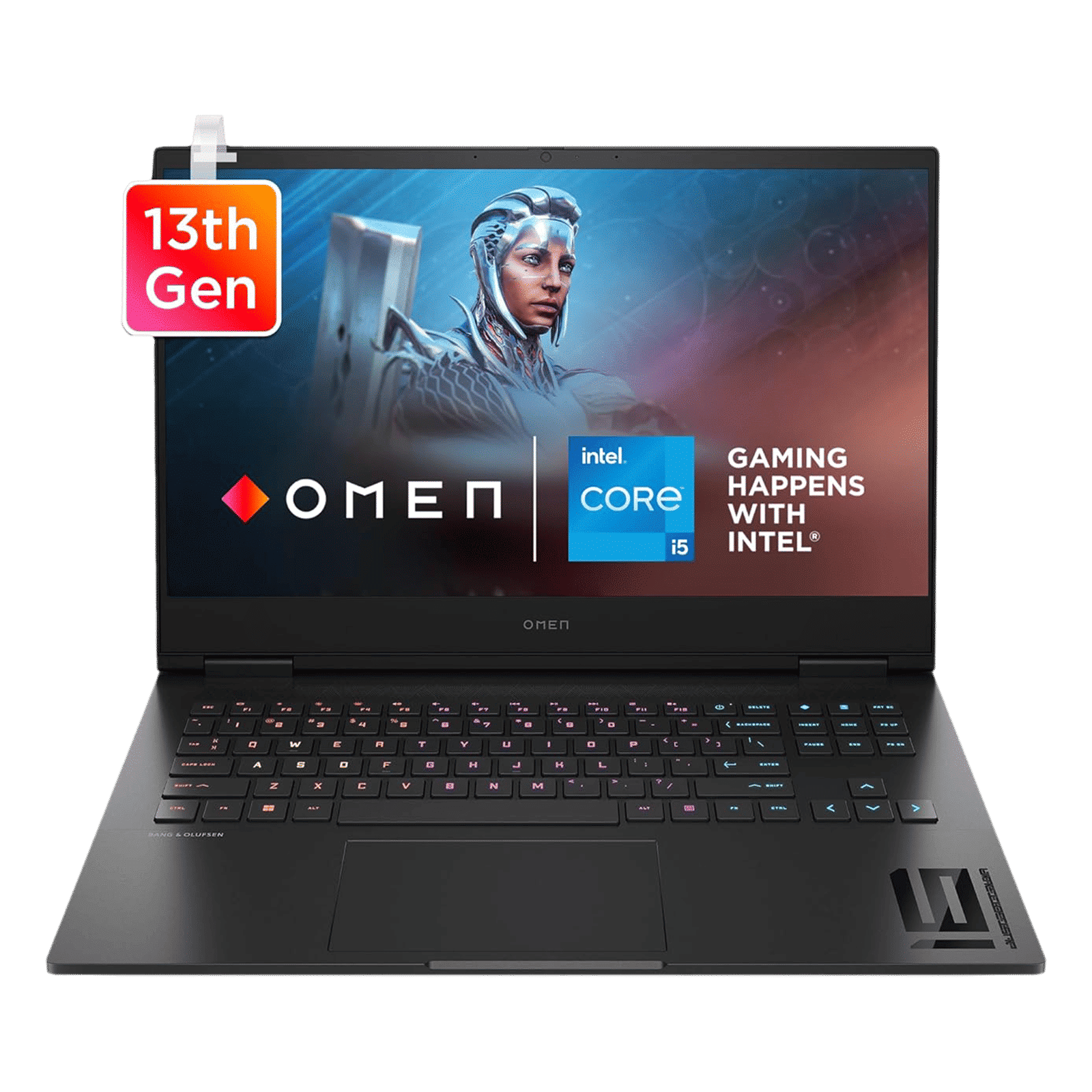 HP OMEN 16-wd0990TX Intel Core i5 13th Gen (16.1 inch, 16GB, 512GB, Windows 11 Home, MS Office 2021, NVIDIA GeForce RTX 4050, FHD IPS Display, Shadow Black, 88Y66PA)_1