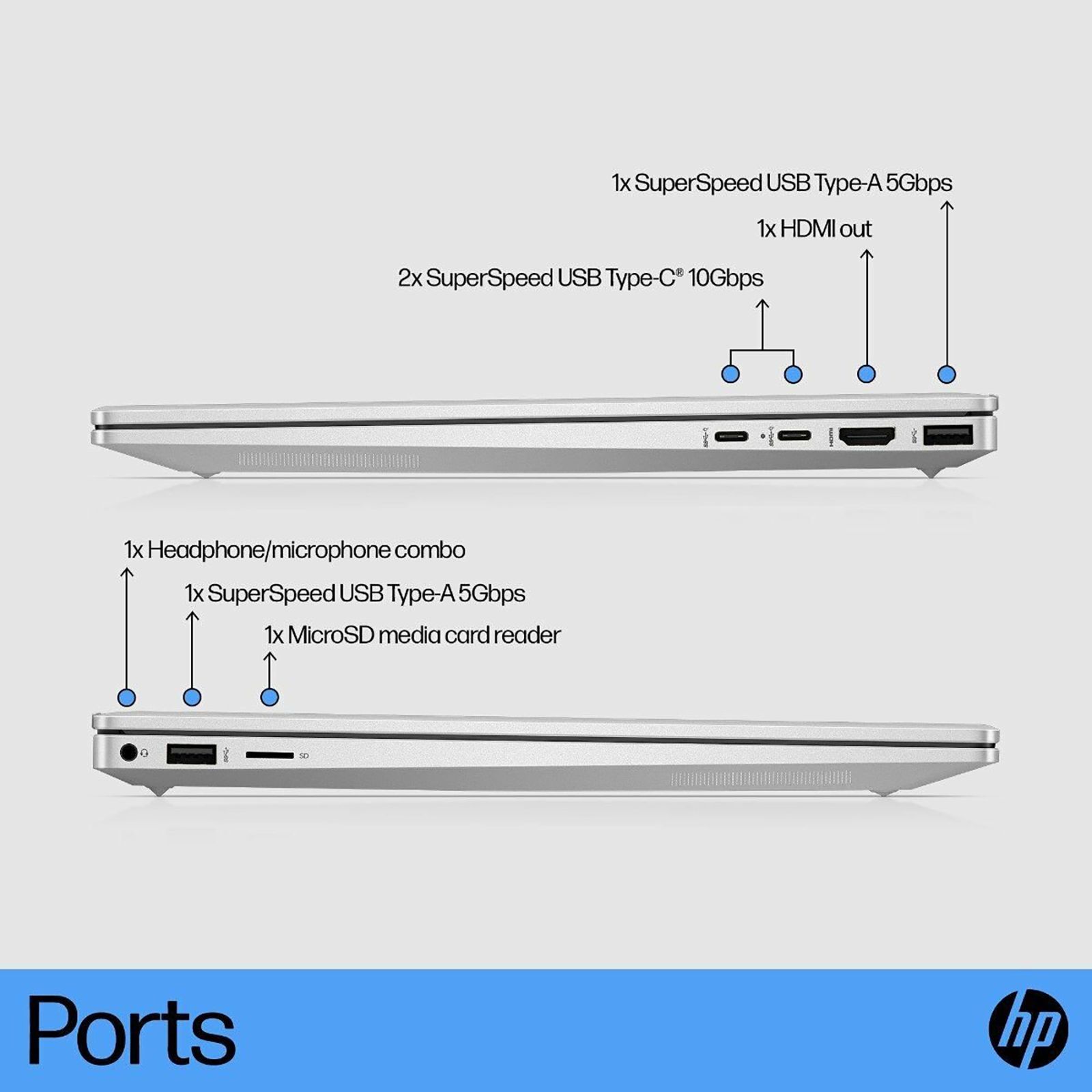 HP Pavilion Plus 14-eh1022TU Intel Core i5 13th Gen (14 inch, 16GB, 512GB, Windows 11 Home, MS Office 2021, Intel Iris Xe, IPS Display, Natural Silver, 81B19PA)_12