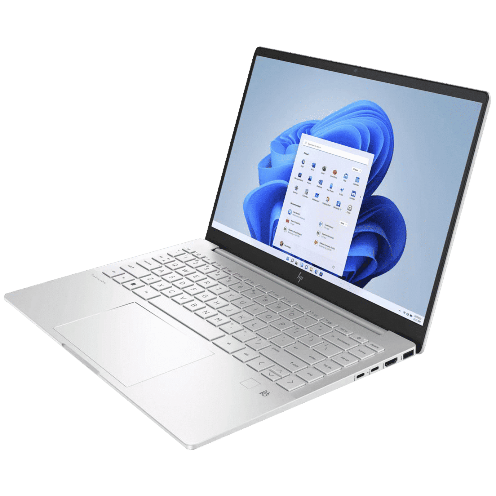 HP Pavilion Plus 14-eh1022TU Intel Core i5 13th Gen (14 inch, 16GB, 512GB, Windows 11 Home, MS Office 2021, Intel Iris Xe, IPS Display, Natural Silver, 81B19PA)_4