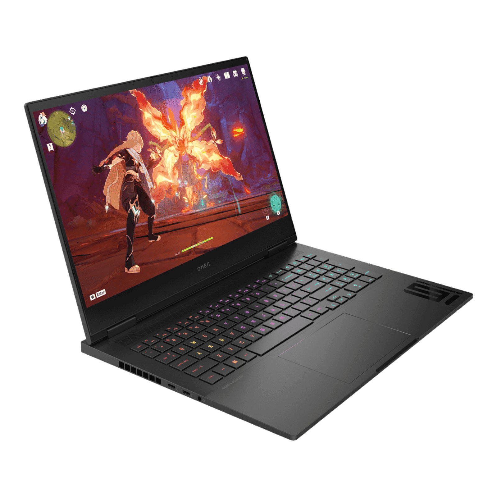 HP OMEN 16-wf0054TX Intel Core i7 13th Gen (16.1 inch, 16GB, 512GB, Windows 11 Home, MS Office 2021, NVIDIA GeForce RTX 4060, Full HD IPS Display, Shadow Black, 834J1PA)_5