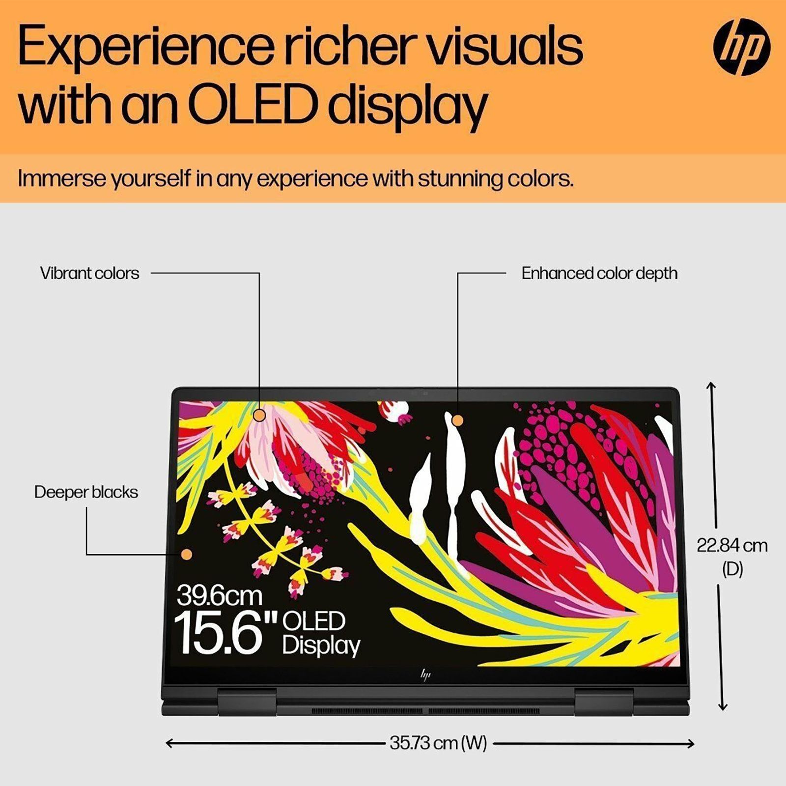 HP Envy x360 15-fh0016AU AMD Ryzen 5 (15.6 inch, 16GB, 512GB, Windows 11 Home, MS Office 2021, AMD Radeon, FHD OLED Display, Nightfall Black, 8C4S2PA)_12