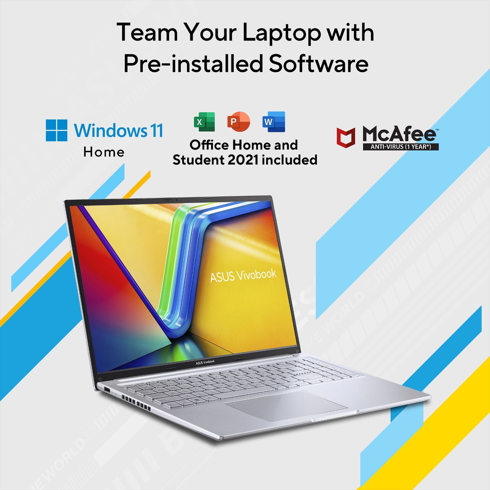 ASUS Vivobook 16 X1605VAB-MB322WS Intel Core i3 13th Gen Thin and Light Laptop (8GB, 512GB SSD, Windows 11 Home, 16 inch WUXGA IPS Display, MS Office 2021, Cool Silver, 1.88 KG)_10