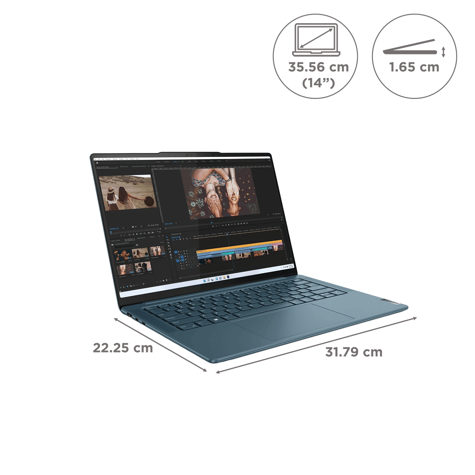 Lenovo Yoga 7 14IRL8 Intel Core i7 13th Gen (14 inch, 16GB, 512GB, Windows 11 Home, MS Office 2021, Intel Iris Xe Graphics, OLED Display, Tidal Teal, 82YL005YIN) Lenovo Yoga 7 14IRL8 Intel Core i7 13th Gen (14 inch, 16GB, 512GB, Windows 11 Home, MS Office 2021, Intel Iris Xe Graphics, OLED Display, Tidal Teal, 82YL005YIN)_2