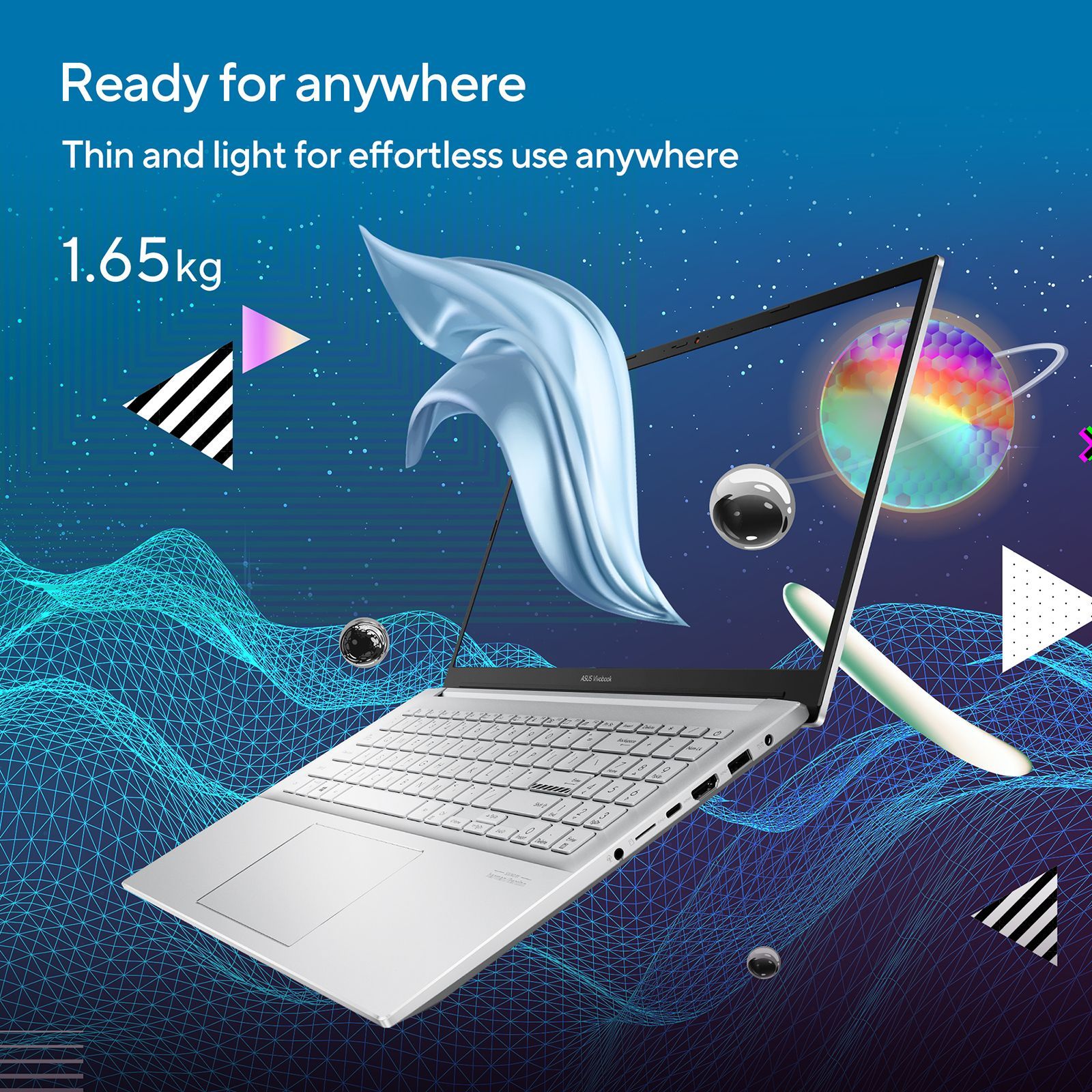 ASUS Vivobook Pro 15 AMD Ryzen 7 5th Gen (15.6 inch, 16GB, 1TB, Windows 11 Home, MS Office 2021, NVIDIA GeForce RTX 3050, Full HD OLED Display, Cool Silver, M3500QC-L1712WS) ASUS Vivobook Pro 15 AMD Ryzen 7 5th Gen (15.6 inch, 16GB, 1TB, Windows 11 Home, MS Office 2021, NVIDIA GeForce RTX 3050, Full HD OLED Display, Cool Silver, M3500QC-L1712WS)_8