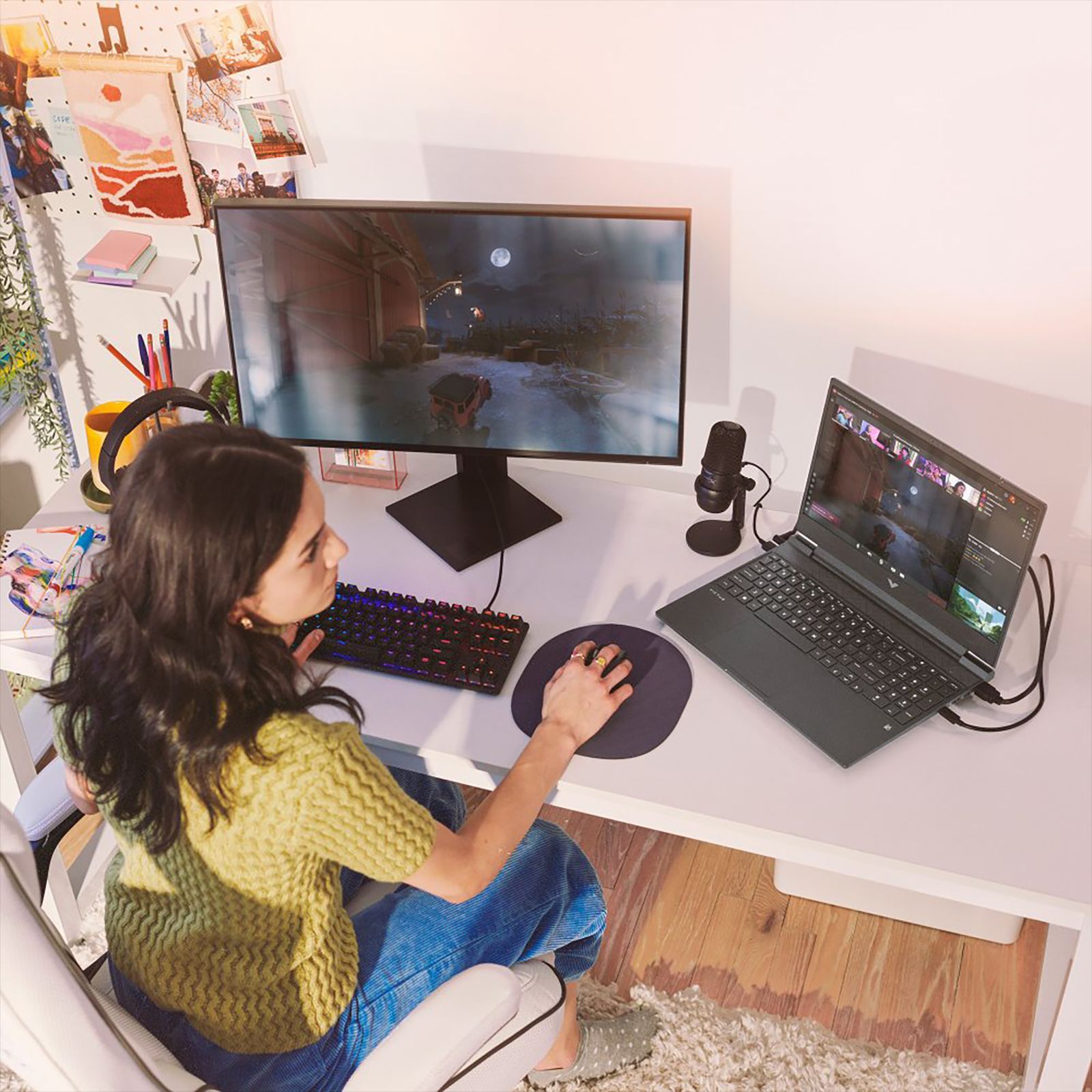 HP Victus 15-fb1018AX AMD Ryzen 5 (15.6 inch, 8GB, 512GB, Windows 11 Home, MS Office 2021, NVIDIA GeForce RTX 2050, FHD IPS Display, Mica Silver, 8R048PA)_8