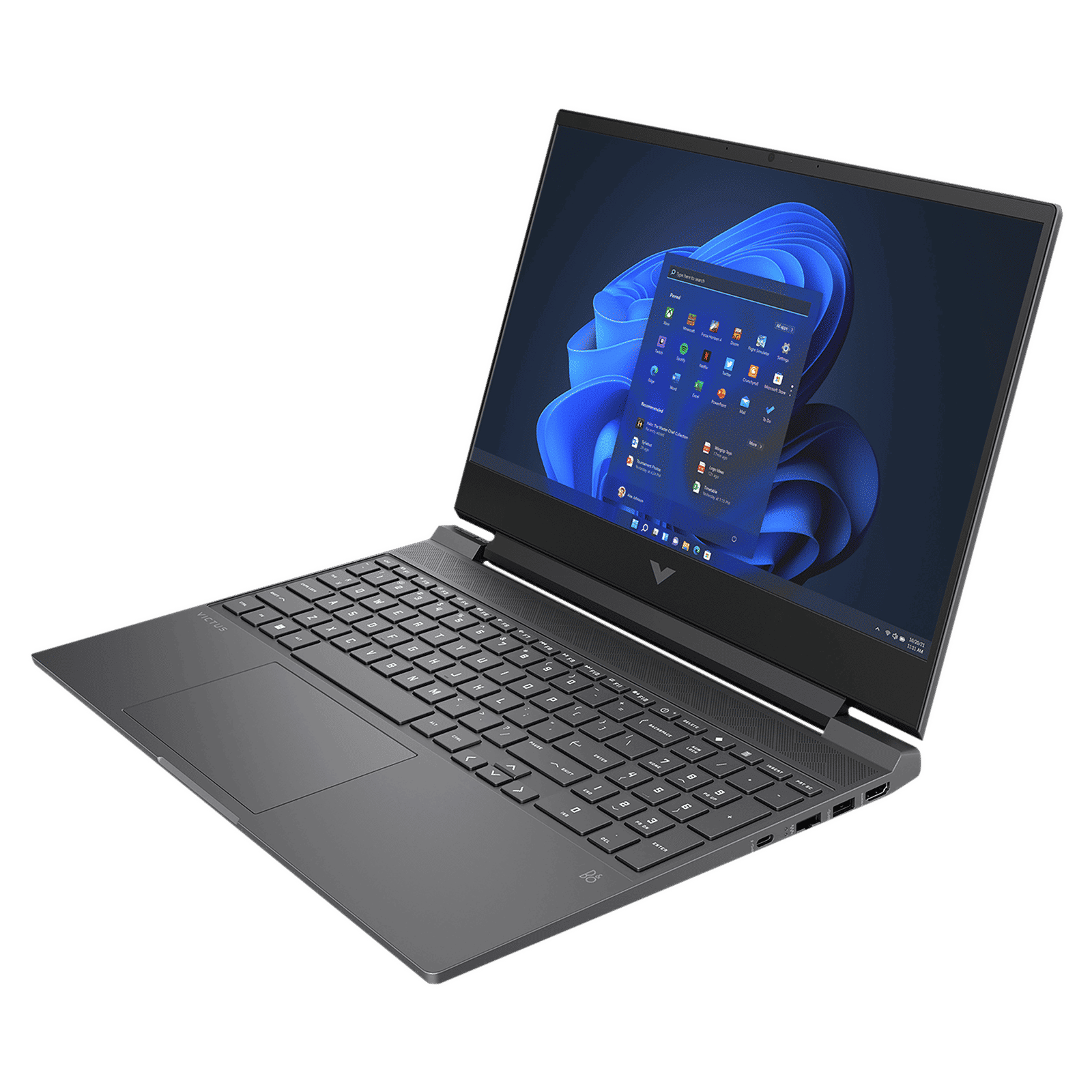 HP Victus 15-fb1018AX AMD Ryzen 5 (15.6 inch, 8GB, 512GB, Windows 11 Home, MS Office 2021, NVIDIA GeForce RTX 2050, FHD IPS Display, Mica Silver, 8R048PA)_4