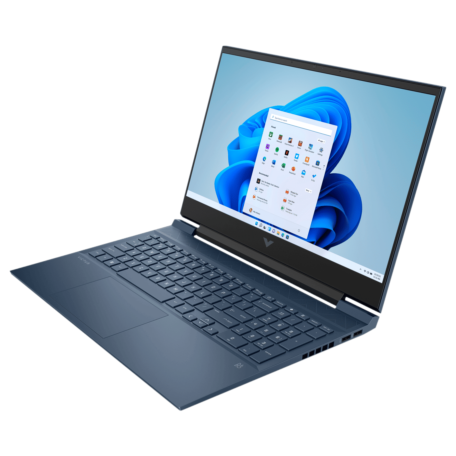 HP Victus 15-fb0153AX AMD Ryzen 5 (15.6 inch, 8GB, 512GB, Windows 11 Home, MS Office 2021, AMD Radeon RX 6500M, FHD IPS Display, Performance Blue, 8H5K2PA)_4