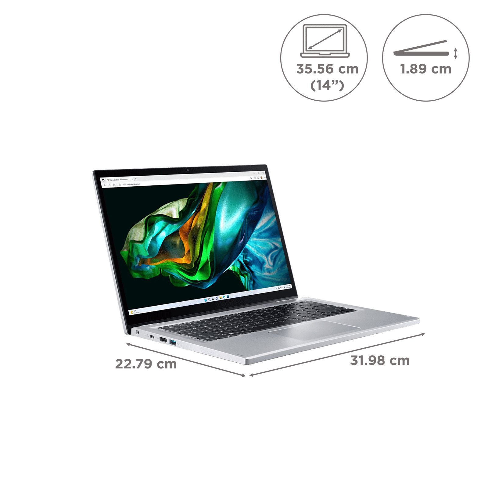 acer Aspire 3 Spin14 Intel Core i3 2-in-1 Laptop (8GB, 512GB SSD, Windows 11 Home, 14 inch WUXGA IPS Display, MS Office 2021, Pure Silver, 1.54 KG) acer Aspire 3 Spin14 Intel Core i3 2-in-1 Laptop (8GB, 512GB SSD, Windows 11 Home, 14 inch WUXGA IPS Display, MS Office 2021, Pure Silver, 1.54 KG)_2