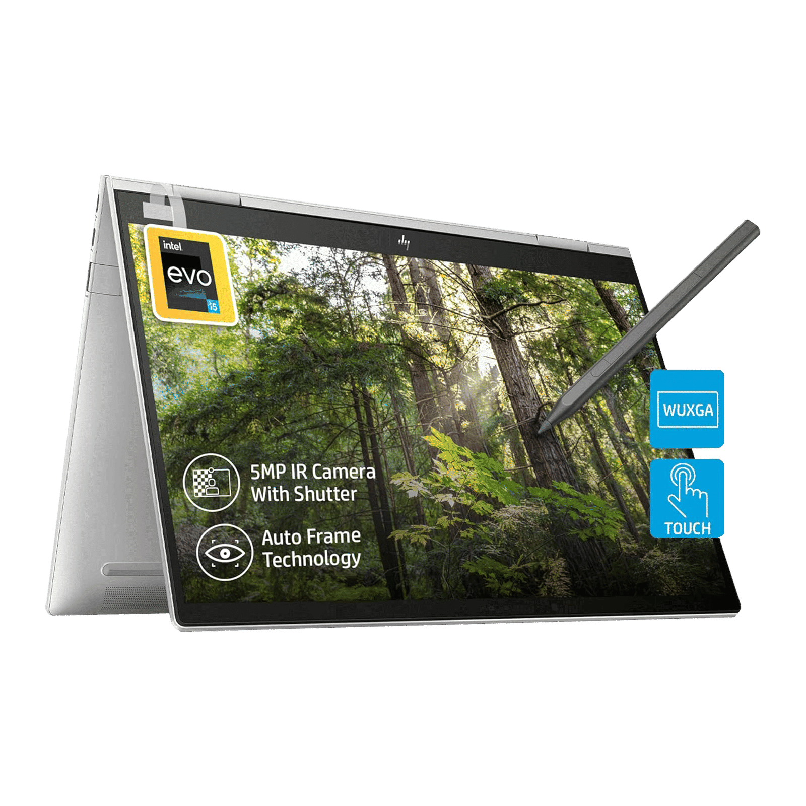 HP Envy X360 13-bf0121TU Intel Core i5 12th Gen (13.3 inch, 16GB, 512GB, Windows 11 Home, Intel Iris Xe, WUXGA Display, Natural Silver. 7H5D3PA)_4