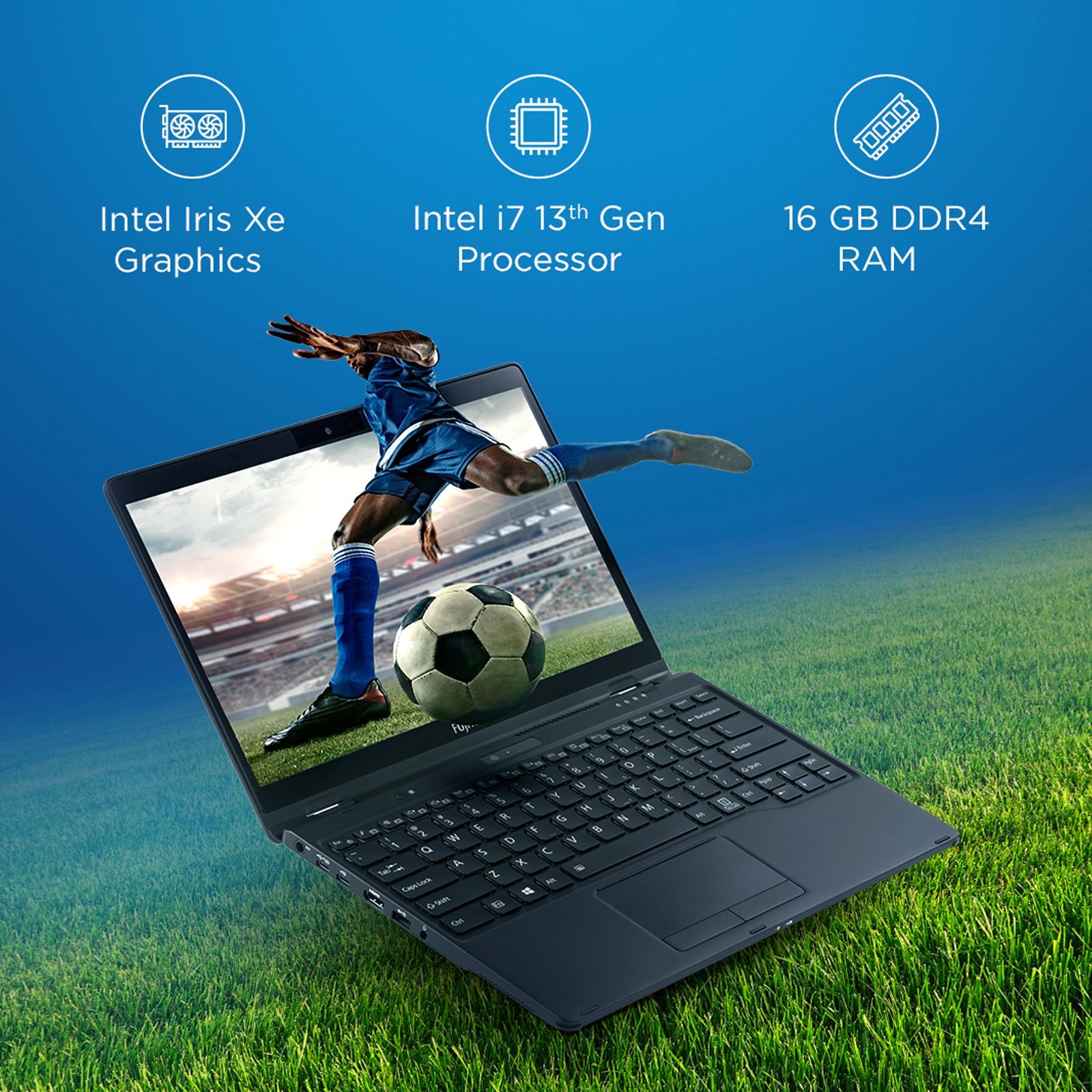 FUJITSU FMV UHX 2in1 Intel Core i7 13th Gen (13.3 inch, 16GB, 1TB, Windows, Intel Iris Xe, Full HD Display, Midnight Black, 4ZR1L73352) FUJITSU FMV UHX 2in1 Intel Core i7 13th Gen (13.3 inch, 16GB, 1TB, Windows, Intel Iris Xe, Full HD Display, Midnight Black, 4ZR1L73352)_5