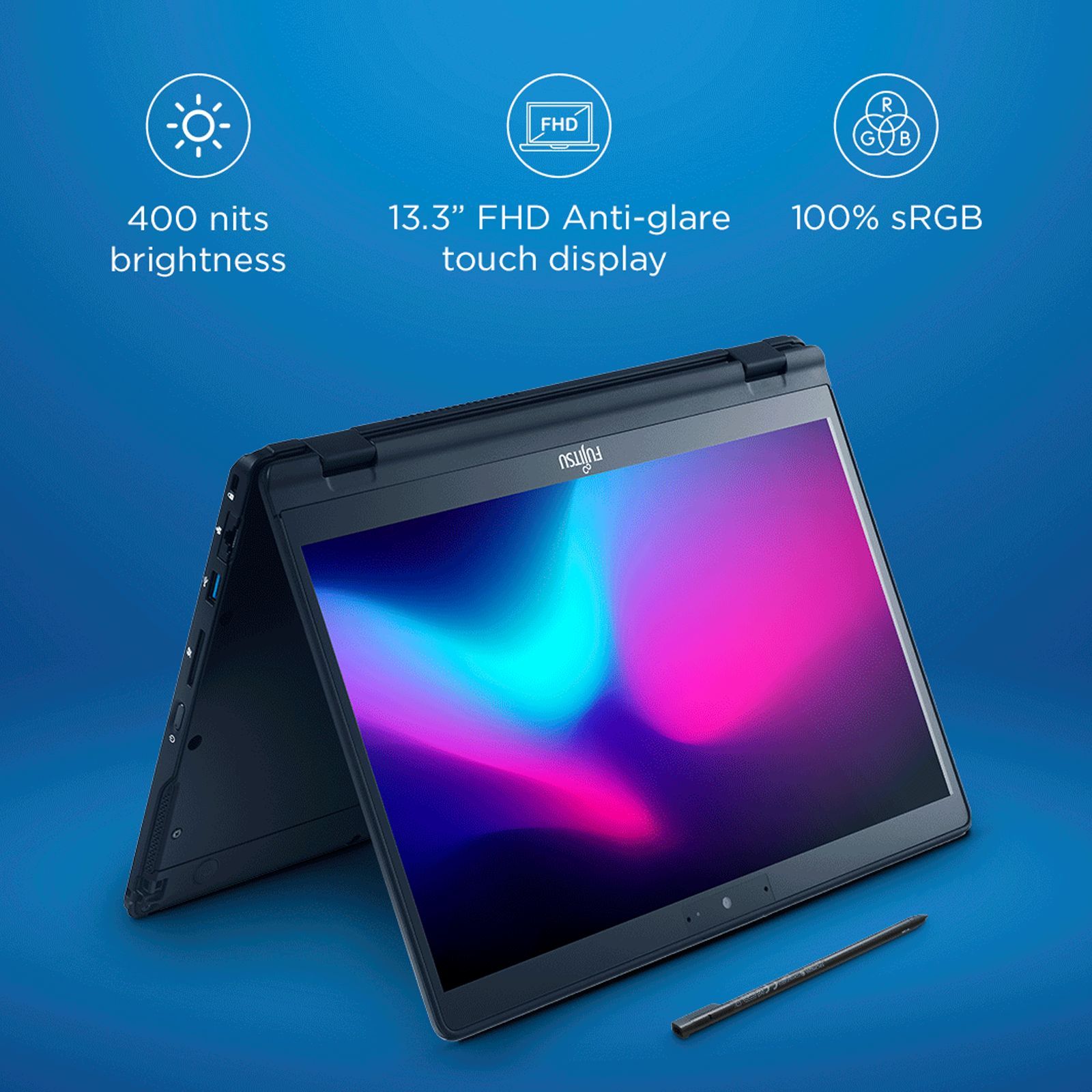 FUJITSU FMV UHX 2in1 Intel Core i7 13th Gen (13.3 inch, 16GB, 1TB, Windows, Intel Iris Xe, Full HD Display, Midnight Black, 4ZR1L73352) FUJITSU FMV UHX 2in1 Intel Core i7 13th Gen (13.3 inch, 16GB, 1TB, Windows, Intel Iris Xe, Full HD Display, Midnight Black, 4ZR1L73352)_6