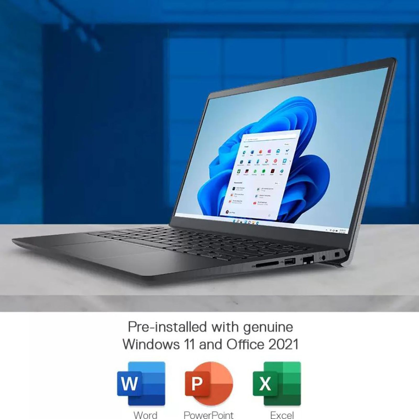 DELL Vostro 3425 AMD Ryzen 5 (14 inch, 8GB, 512GB, Windows 11 Home, MS Office, AMD Radeon, FHD Display, Carbon Black, D552306WIN9BE)_9